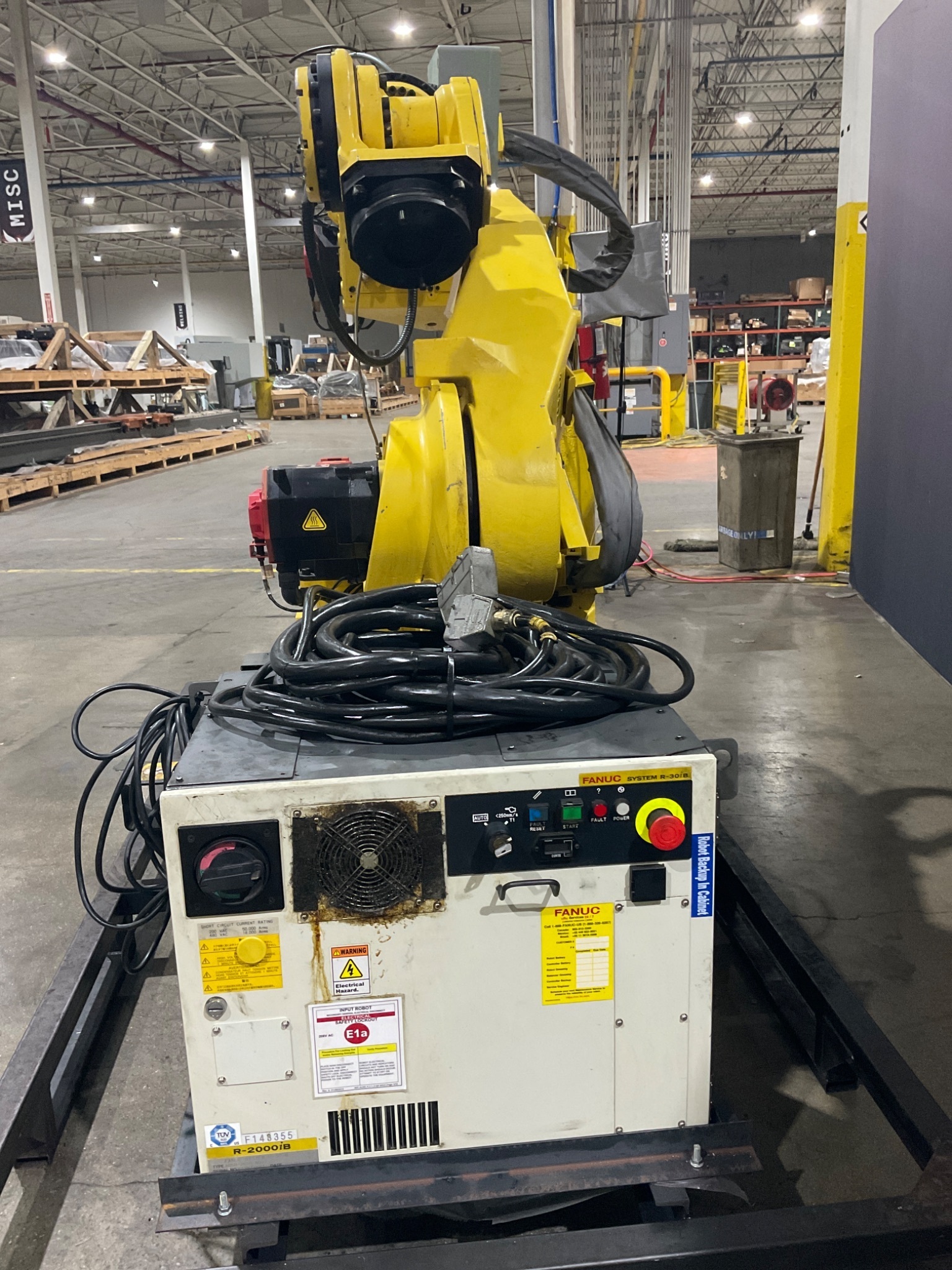 FANUC R-2000iB/165F Complete With R-30iB Controller USED 3