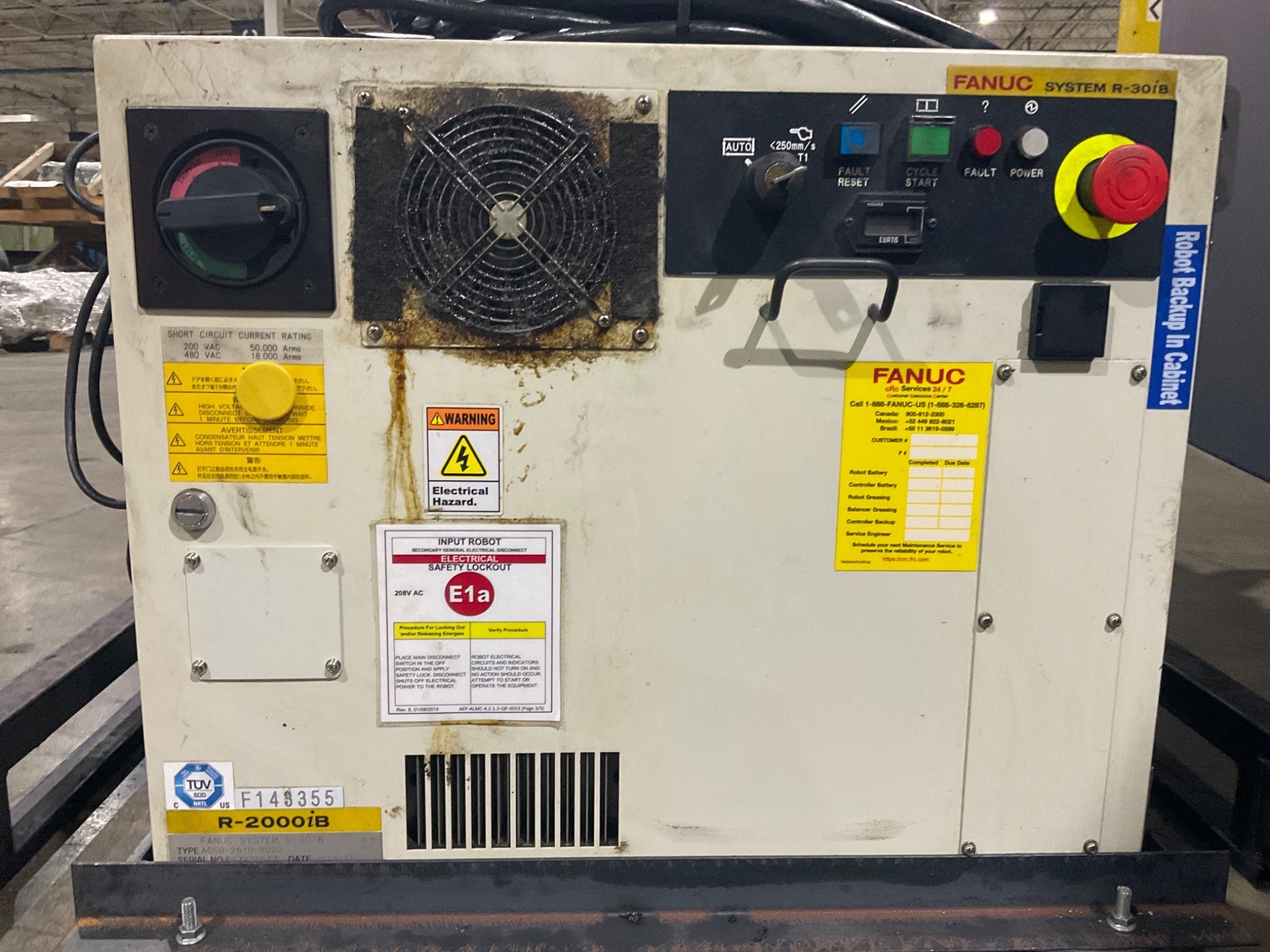 FANUC R-2000iB/165F Complete With R-30iB Controller USED 5