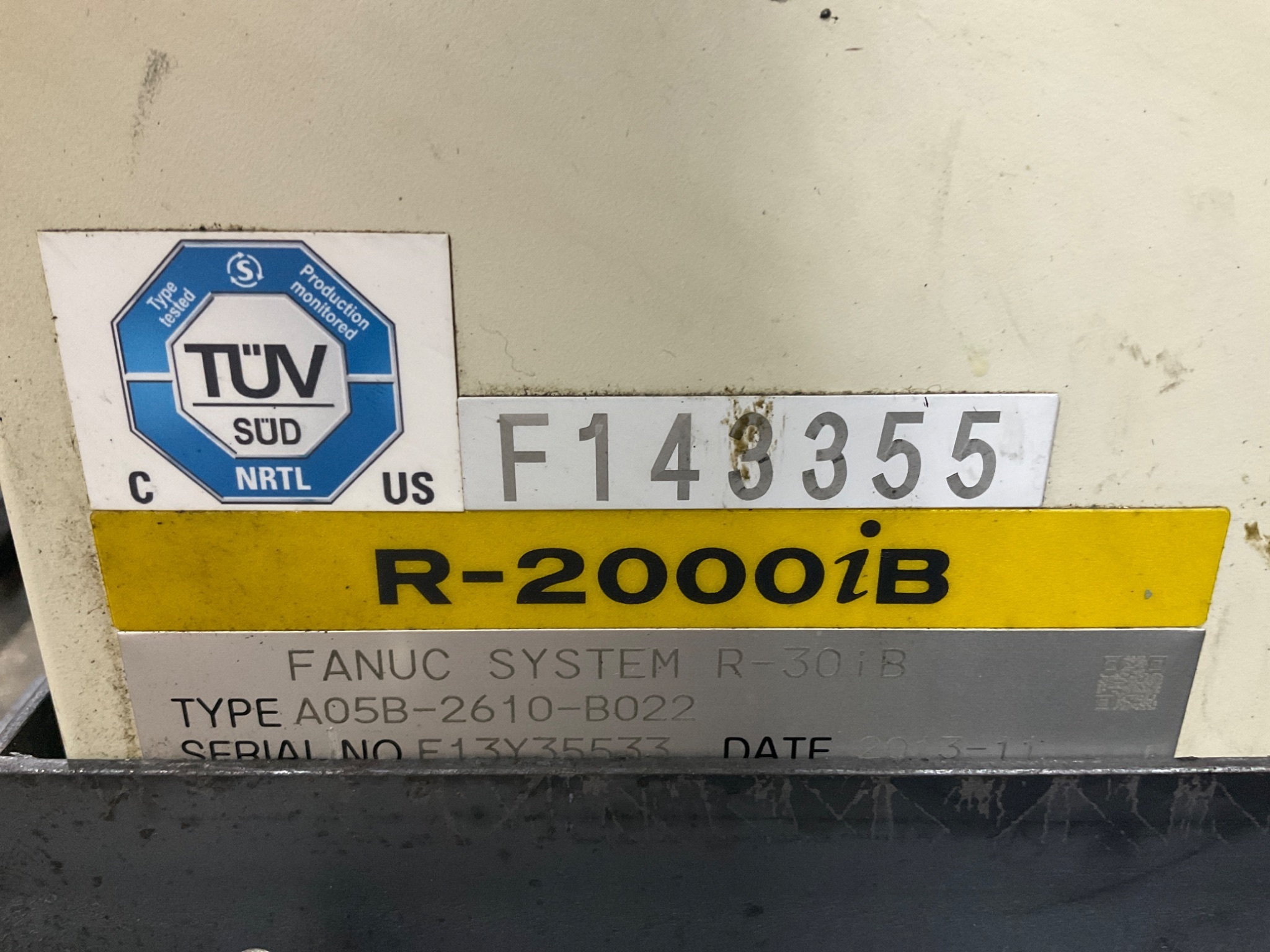 FANUC R-2000iB/165F Complete With R-30iB Controller USED 6