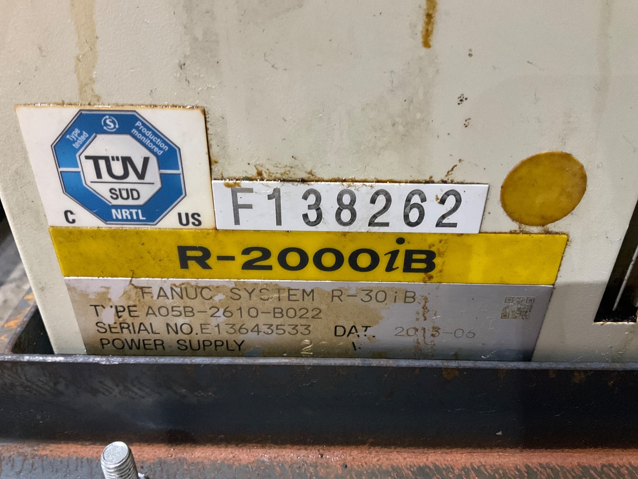 FANUC R-2000iB/165F Complete With R-30iB Controller USED 7