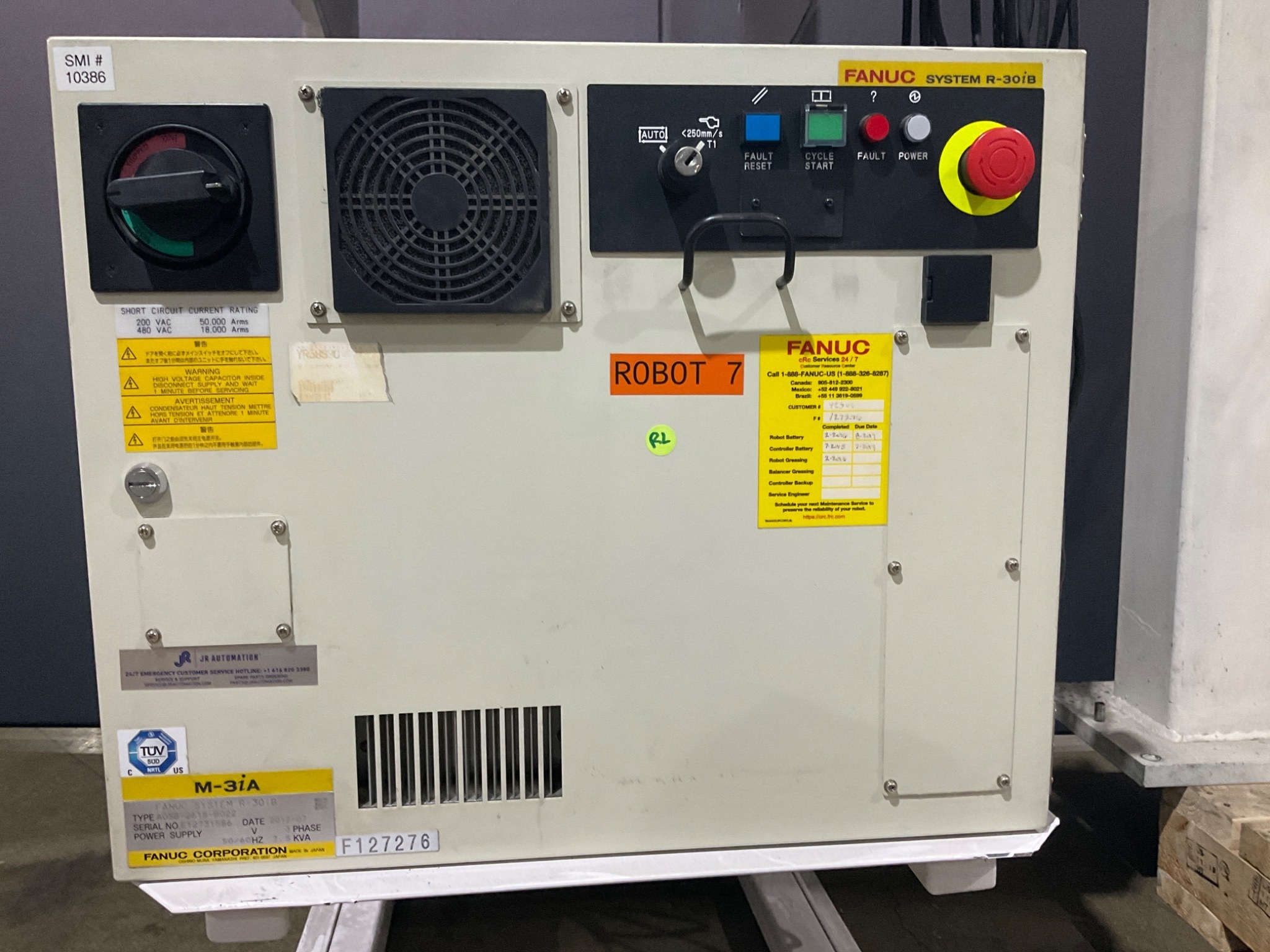 FANUC M-3iA/12H Food Grade Delta Robot Complete With R-30iB Controller USED 9