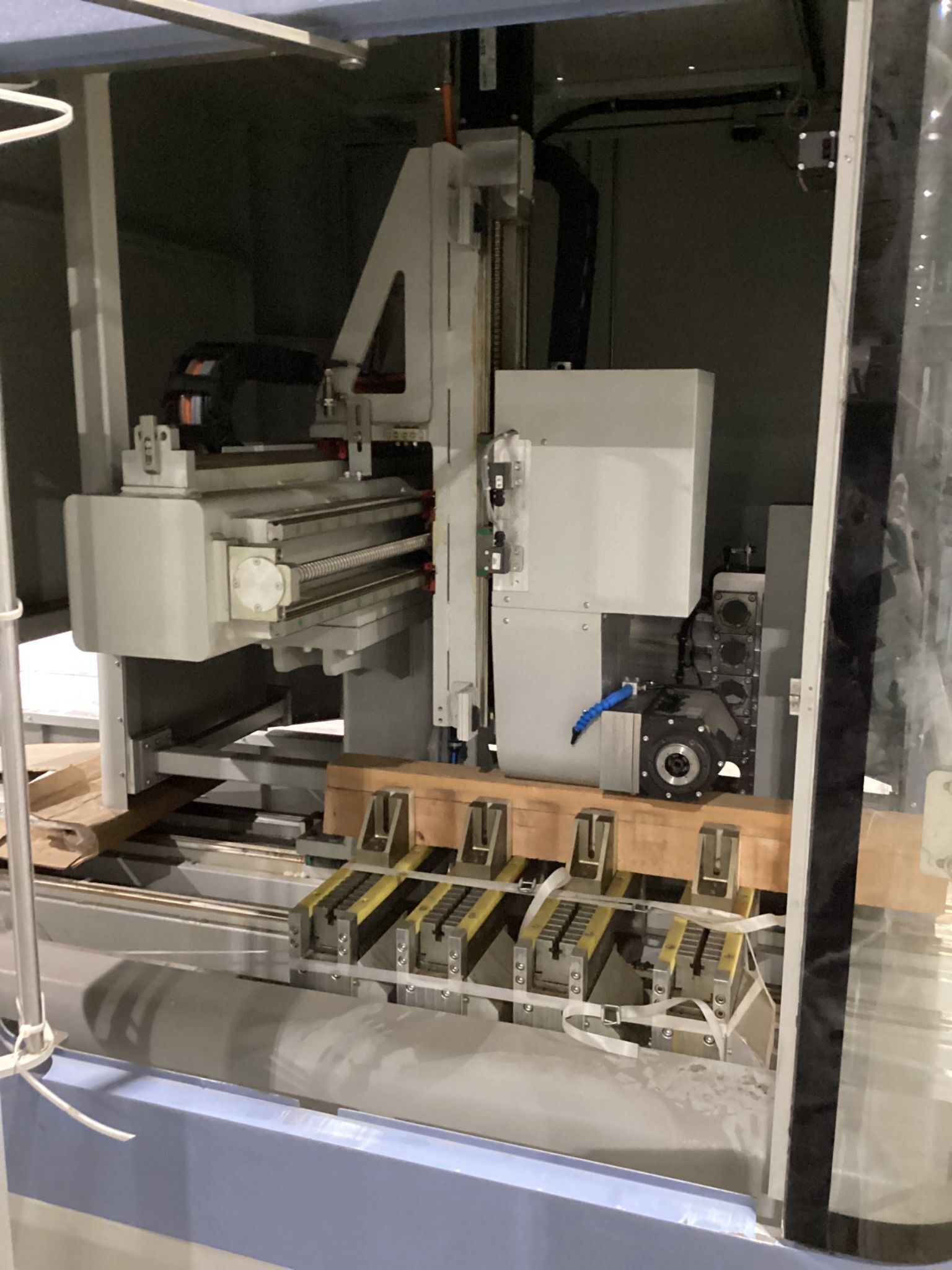HAFFNER ALUMINUM PROFILE CNC MACHINING & AUTOMATIC CUTTING CELL–MAC440-30 + TA144 – NEW 3