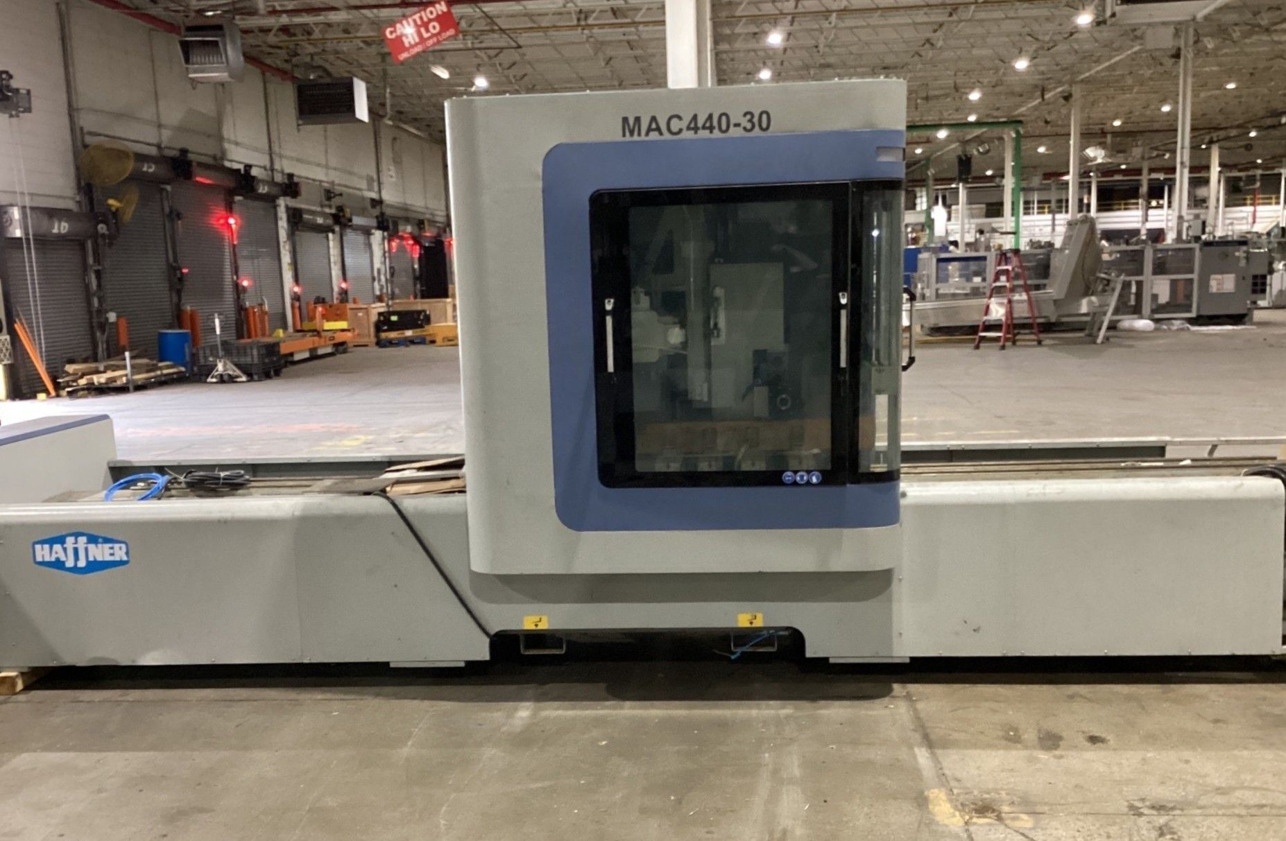 HAFFNER ALUMINUM PROFILE CNC MACHINING & AUTOMATIC CUTTING CELL–MAC440-30 + TA144 – NEW 0