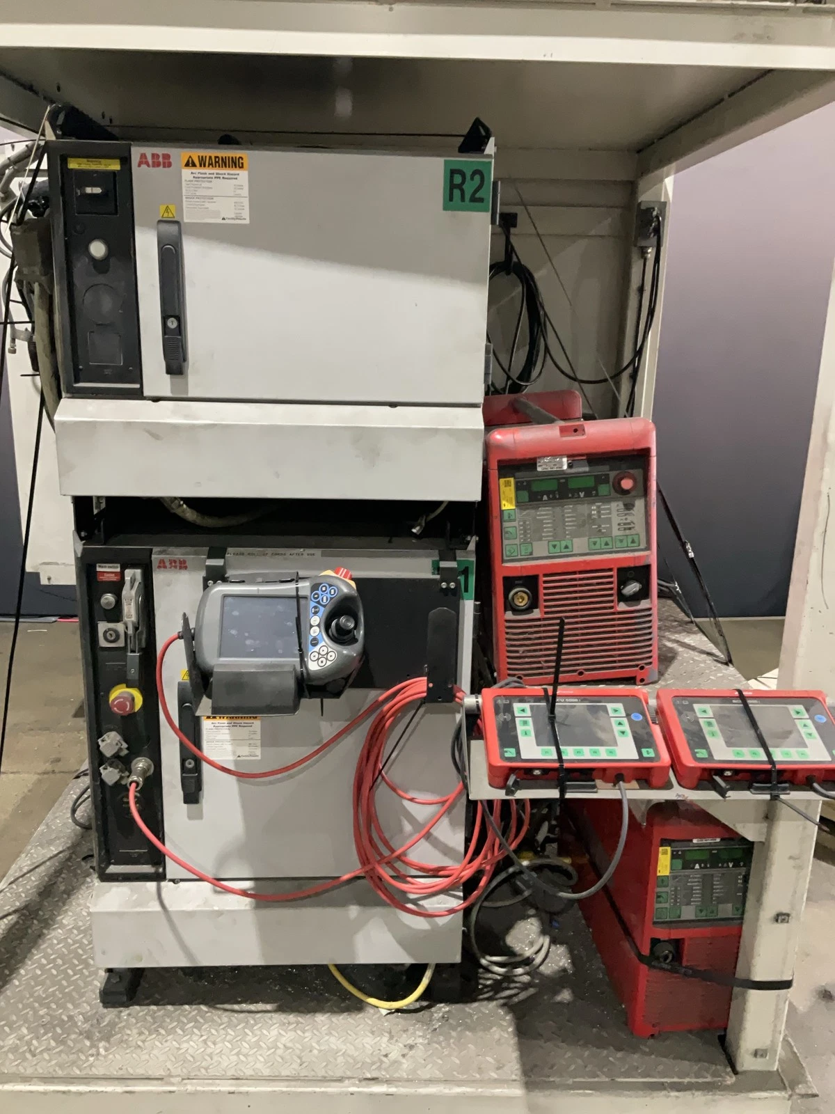 ABB IRB 2400L Type B Master/Slave Welding Cell With IRC5 Controllers USED - Image 7
