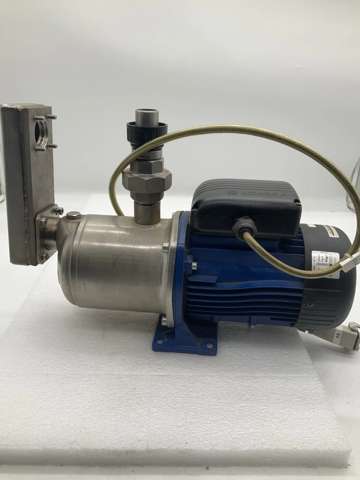 LOWARA 2HMS96T/A Stainless Steel Horizontal Multistage Pump USED - Image 3
