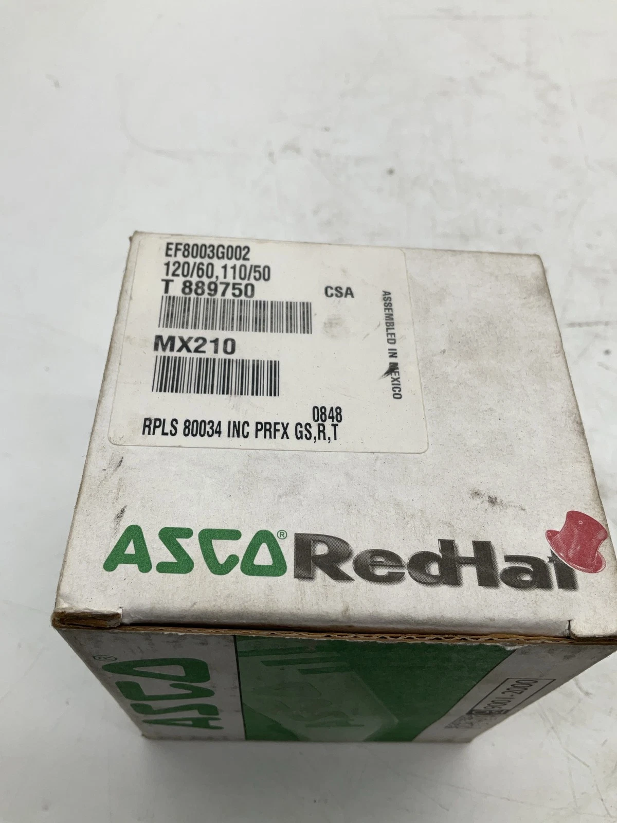 ASCO EF8003G002 Red-Hat II Hazardous Location Solenoid 120V NEW - Image 2