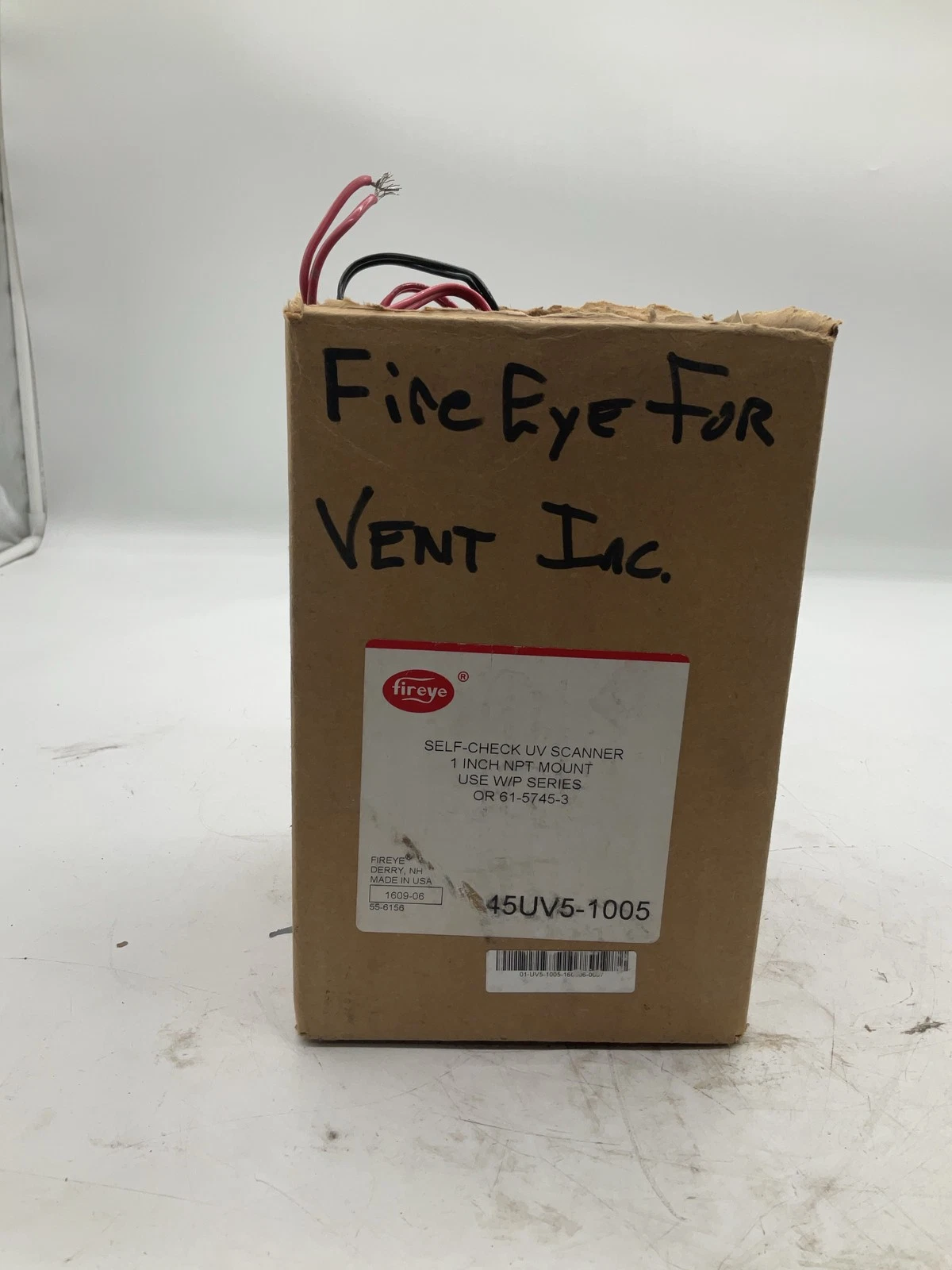 Fireye 45UV5-1005 UV-Eye Ultraviolet Flame Scanner NEW - Image 6