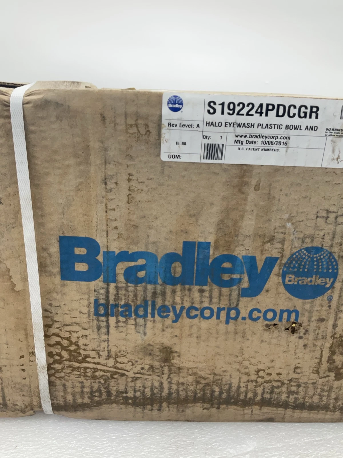 BRADLEY S19224PDCGR Halo Eyewash Plastic Bowl Assembly NEW - Image 3