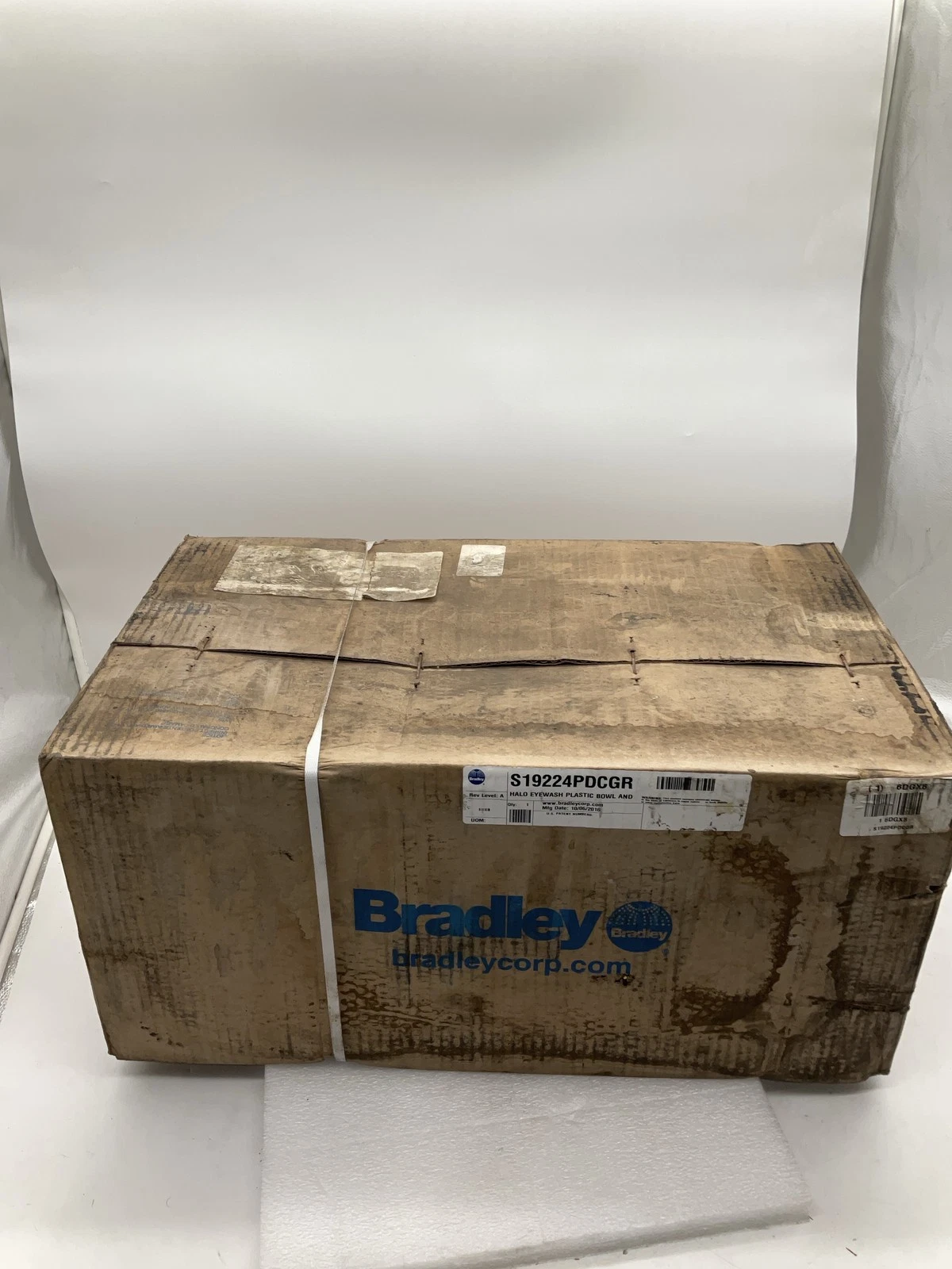 BRADLEY S19224PDCGR Halo Eyewash Plastic Bowl Assembly NEW - Image 4