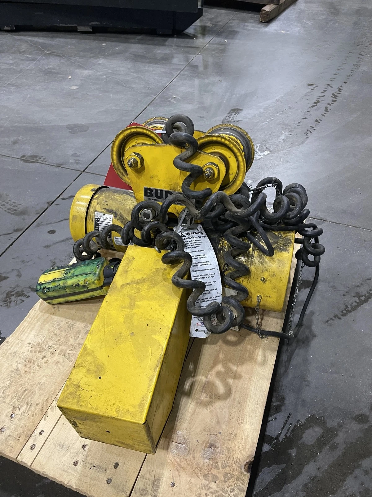BUDGIT HOIST USED - Image 3