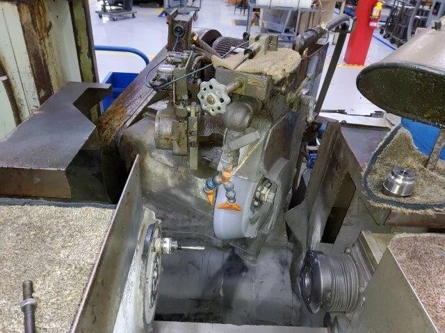 OKUMA MODEL #GA-34N CNC CYLINDRICAL GRINDER W/ TOOLING, MIST COLLECTOR & FILTER - Image 4