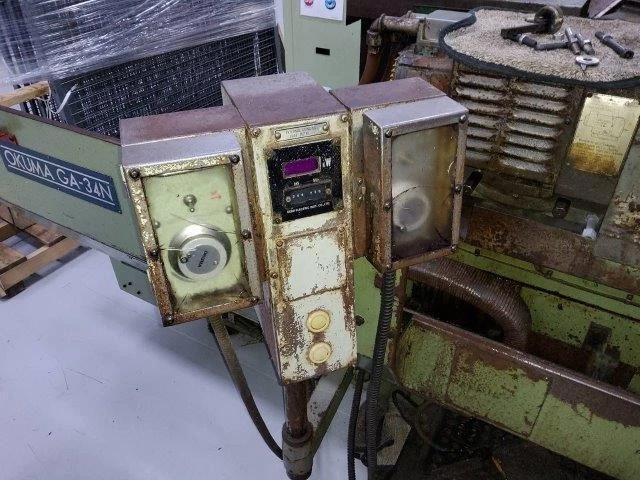 OKUMA MODEL #GA-34N CNC CYLINDRICAL GRINDER W/ TOOLING, MIST COLLECTOR & FILTER - Image 11