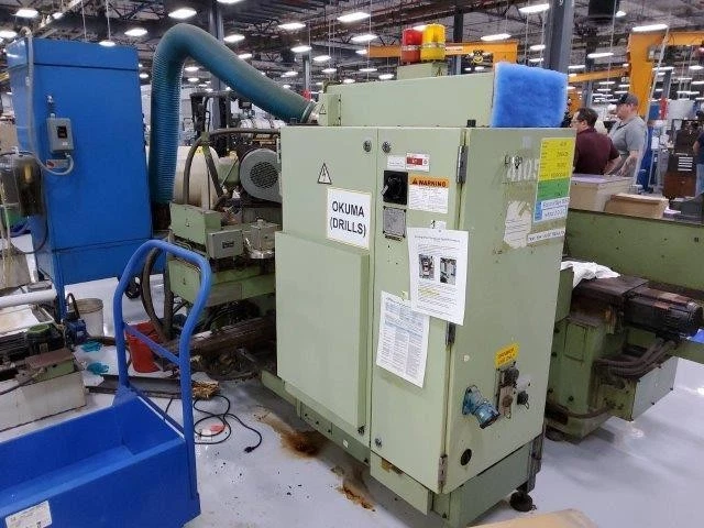 OKUMA MODEL #GA-34N CNC CYLINDRICAL GRINDER W/ TOOLING, MIST COLLECTOR & FILTER - Image 13