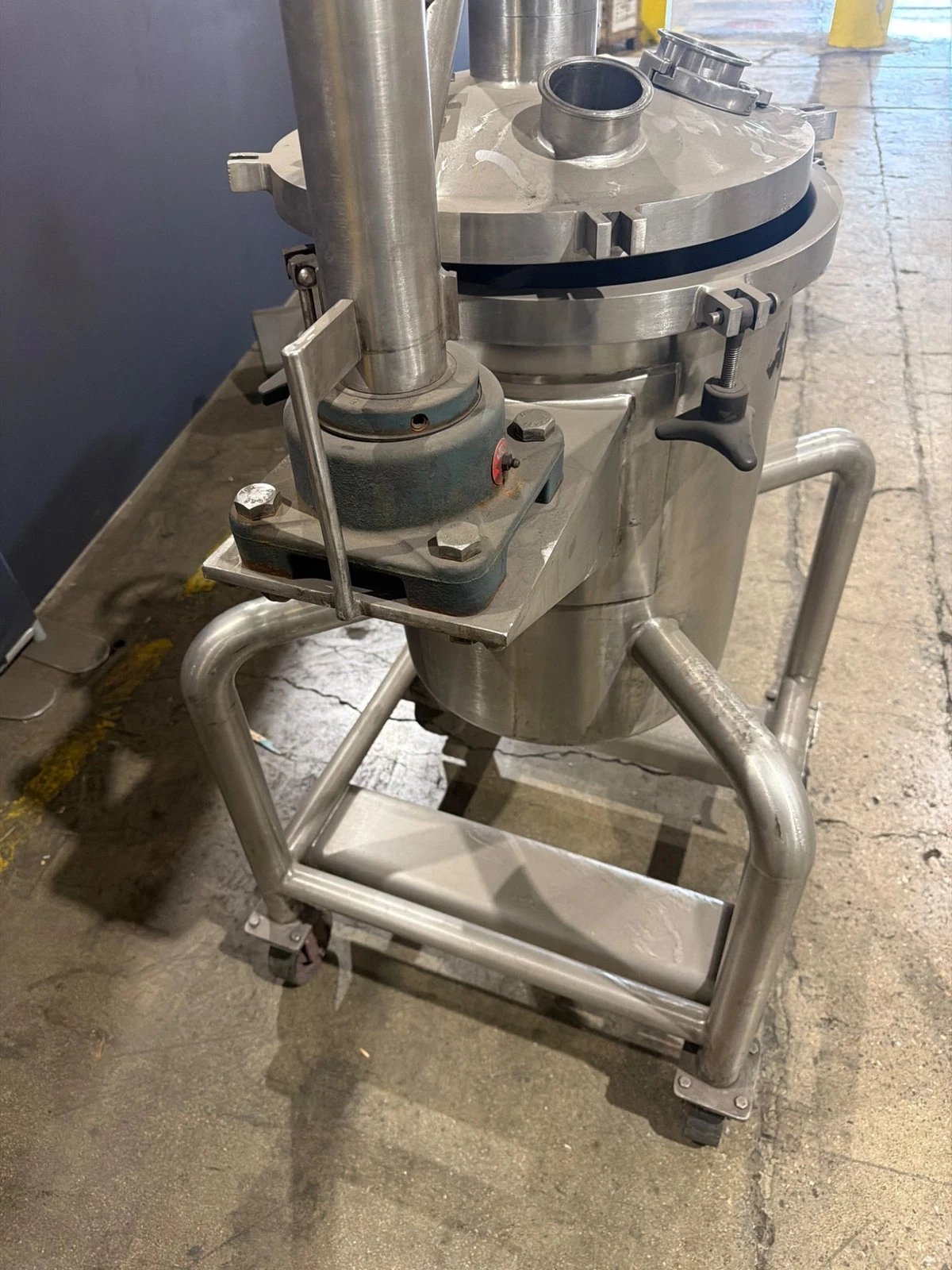 LEE INDUSTRIES 100LCBT STAINLESS ATMOSPHERIC PROCESS TANK USED - Image 3