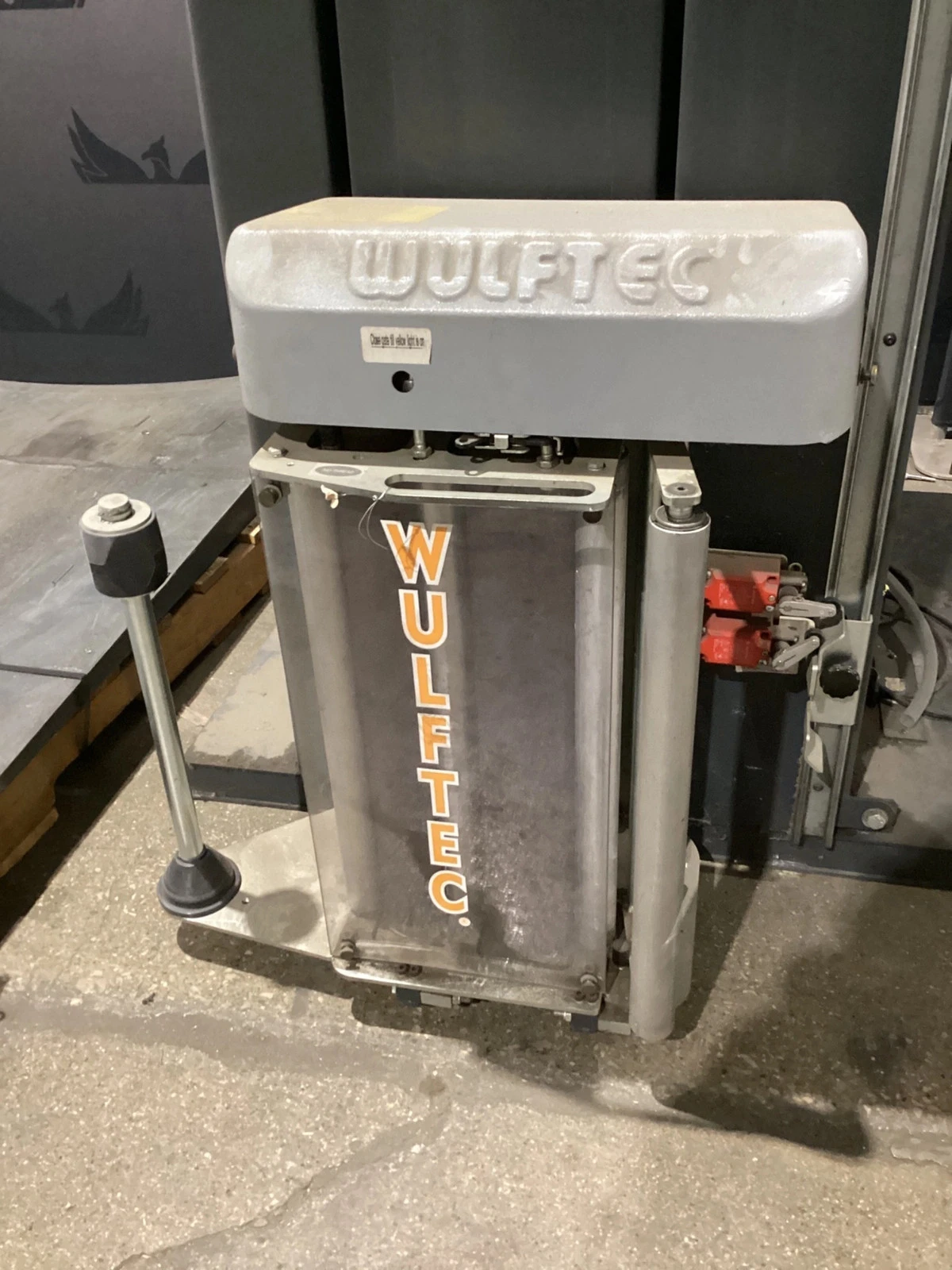 M.J. MAILLIS WULFTEC WSML-150-S Semi-Automatic Stretch Wrapper USED - Image 3