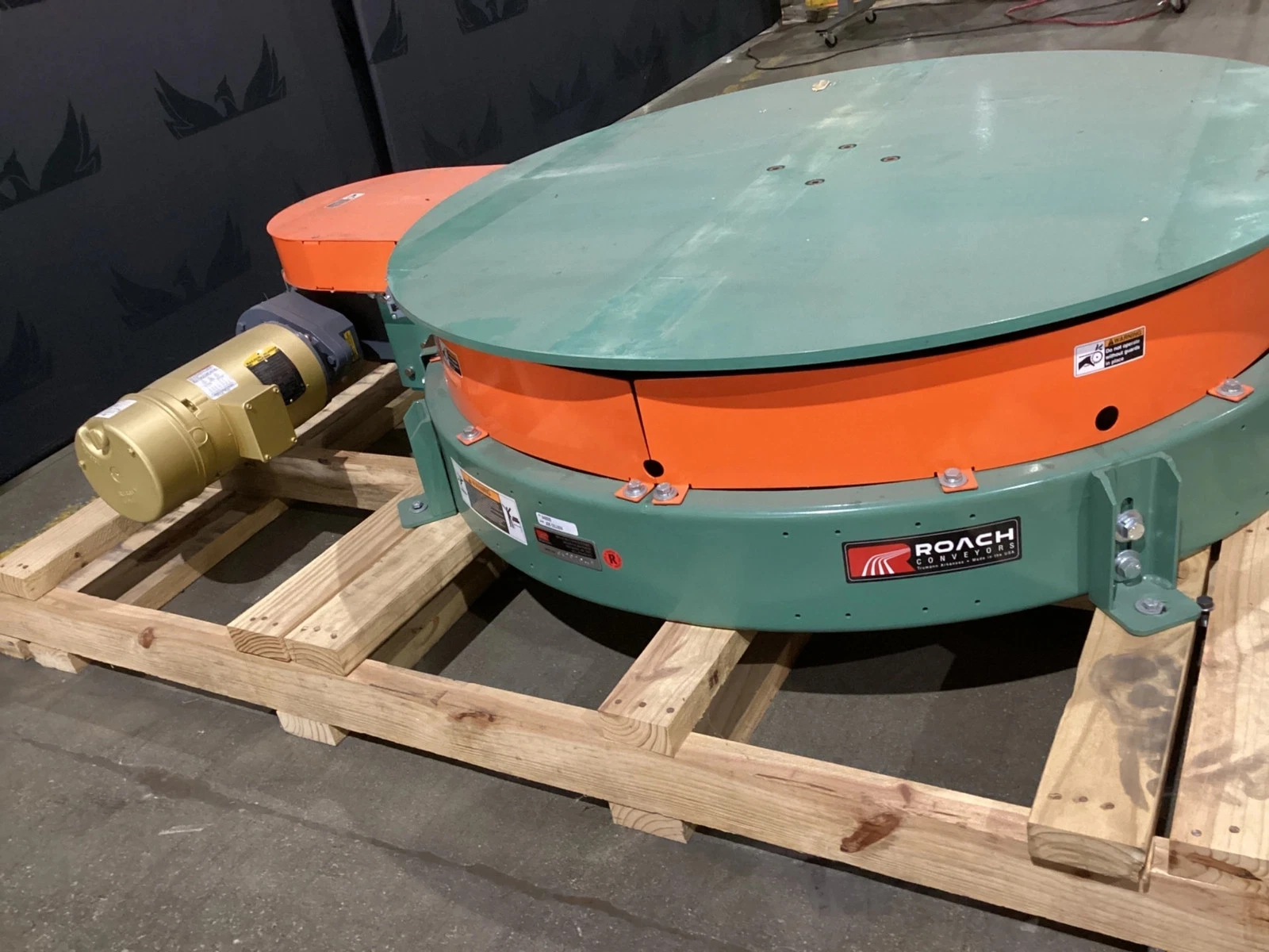 ROACH IPT Powered Industrial Turntable 4000 lb 3/4 HP NEW - Image 2