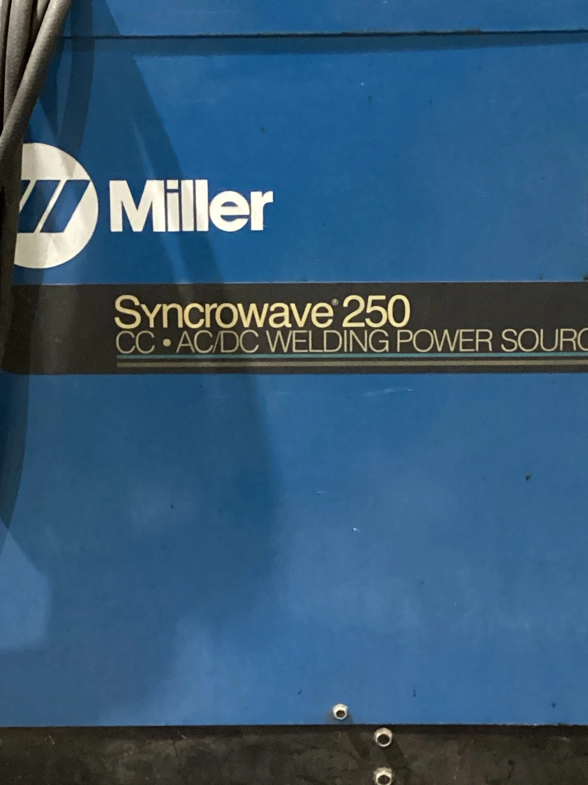 MILLER Syncrowave 250 CC AC/DC Welding Power Source USED - Image 4