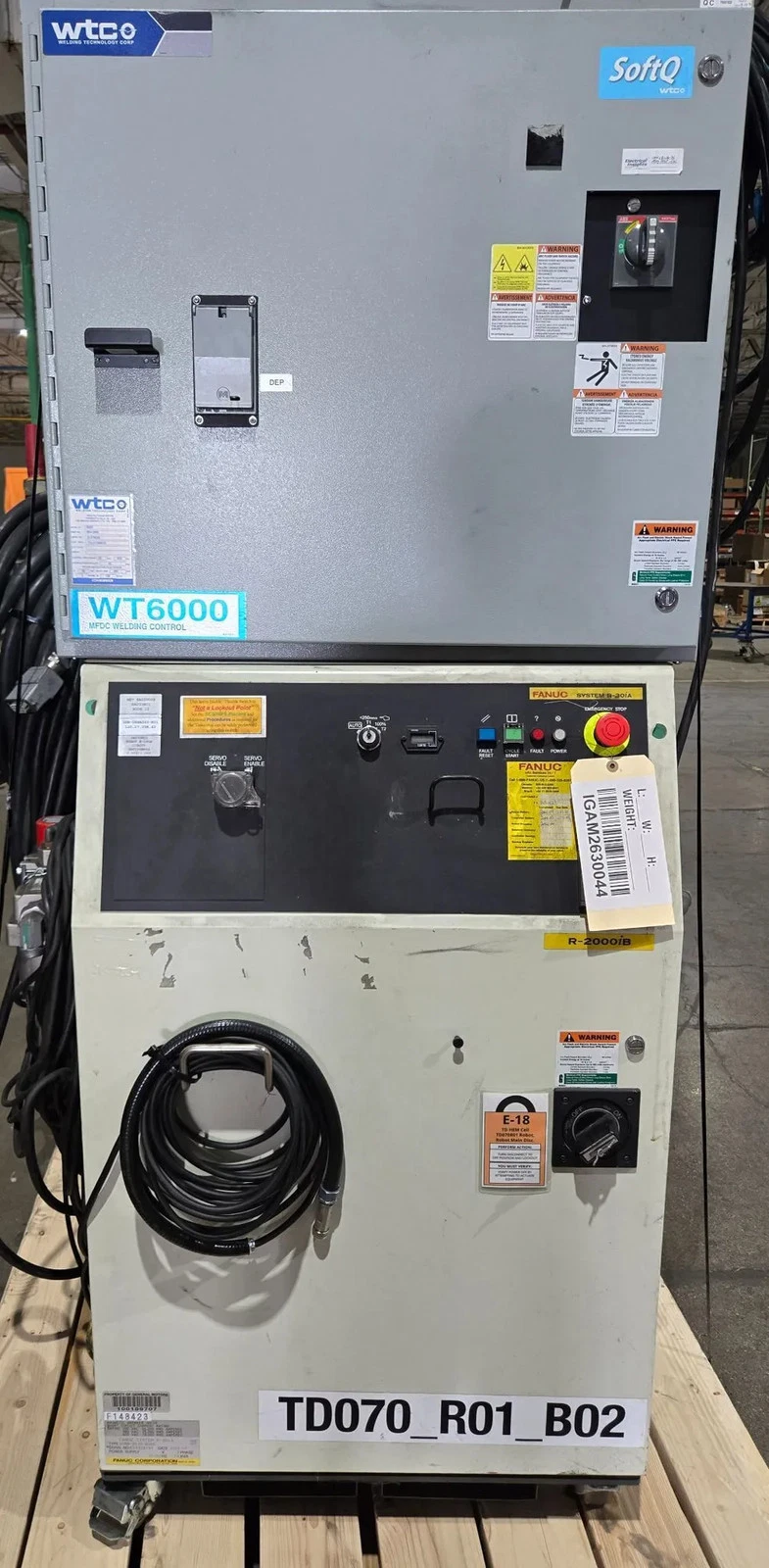 FANUC R-2000iB/210F Complete with R-30iA Controller & WTC Gen 6 MFDC Inverter USED - Image 14