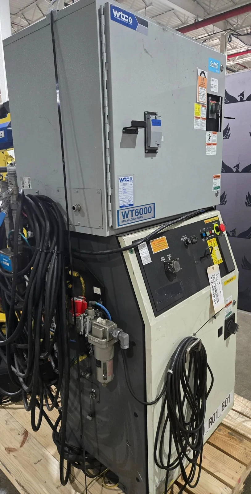 FANUC R-2000iB/210F Complete with R-30iA Controller & WTC WT6000 MFDC Inverter USED - Image 12