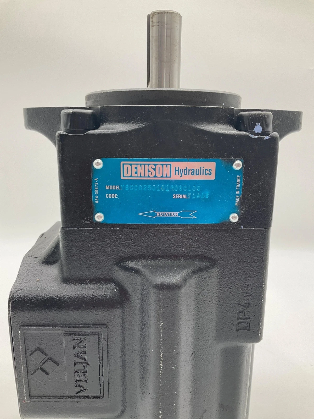 DENISON HYDRAULICS T6CC0250101R03C100 Double Vane Pump NEW - Image 2