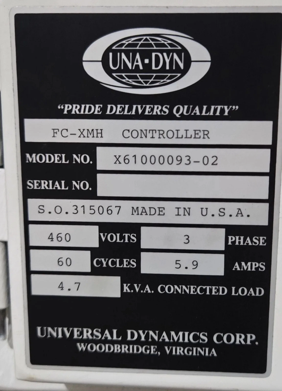 UNA-DYN FC-XMH Triple Hopper Resin Drying & Conveying System USED - Image 13