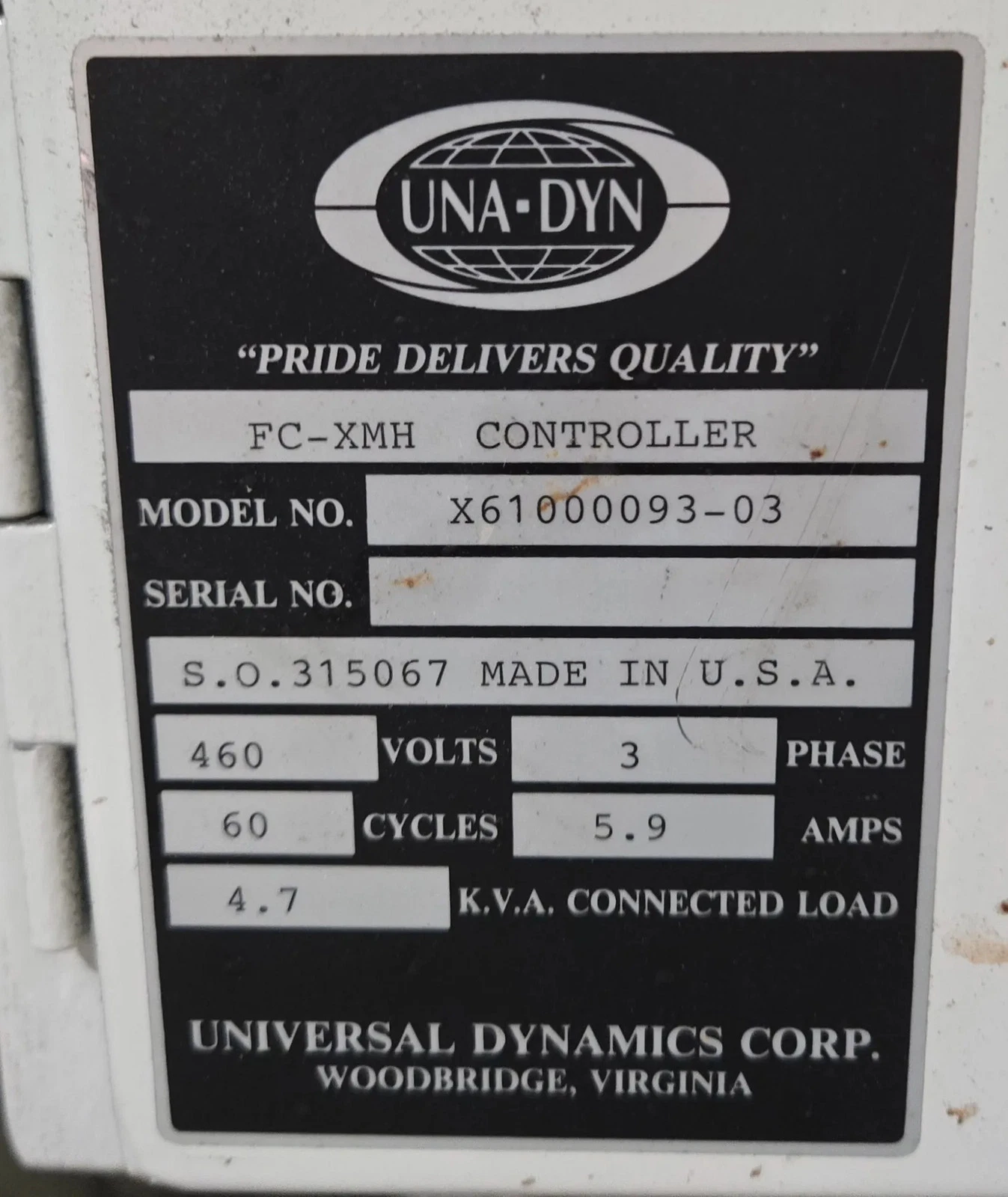 UNA-DYN FC-XMH Triple Hopper Resin Drying & Conveying System USED - Image 16