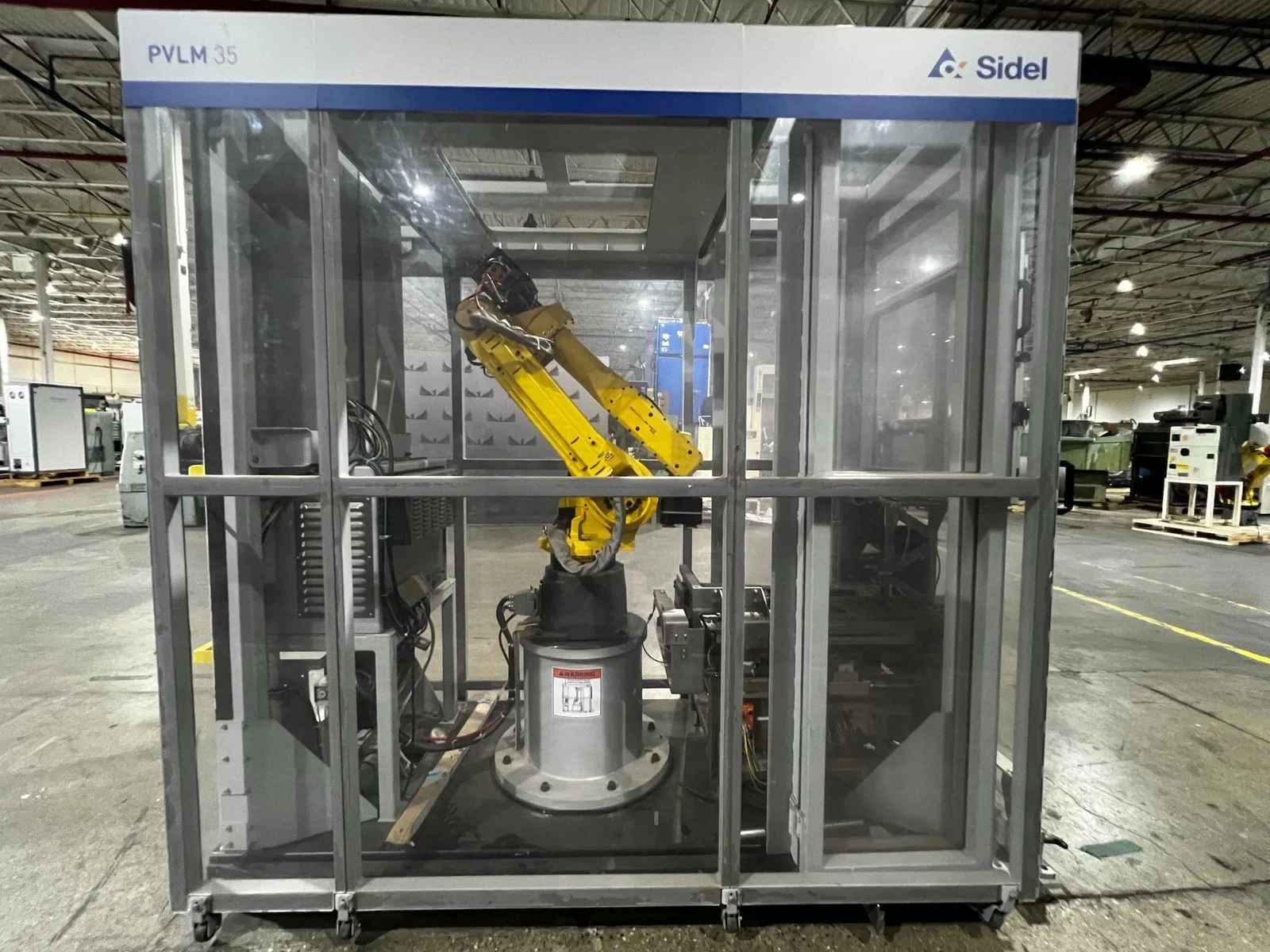 SIDEL PVLM35 Robotic Case Palletizer with FANUC M-20iA/35M Complete USED - Image 3