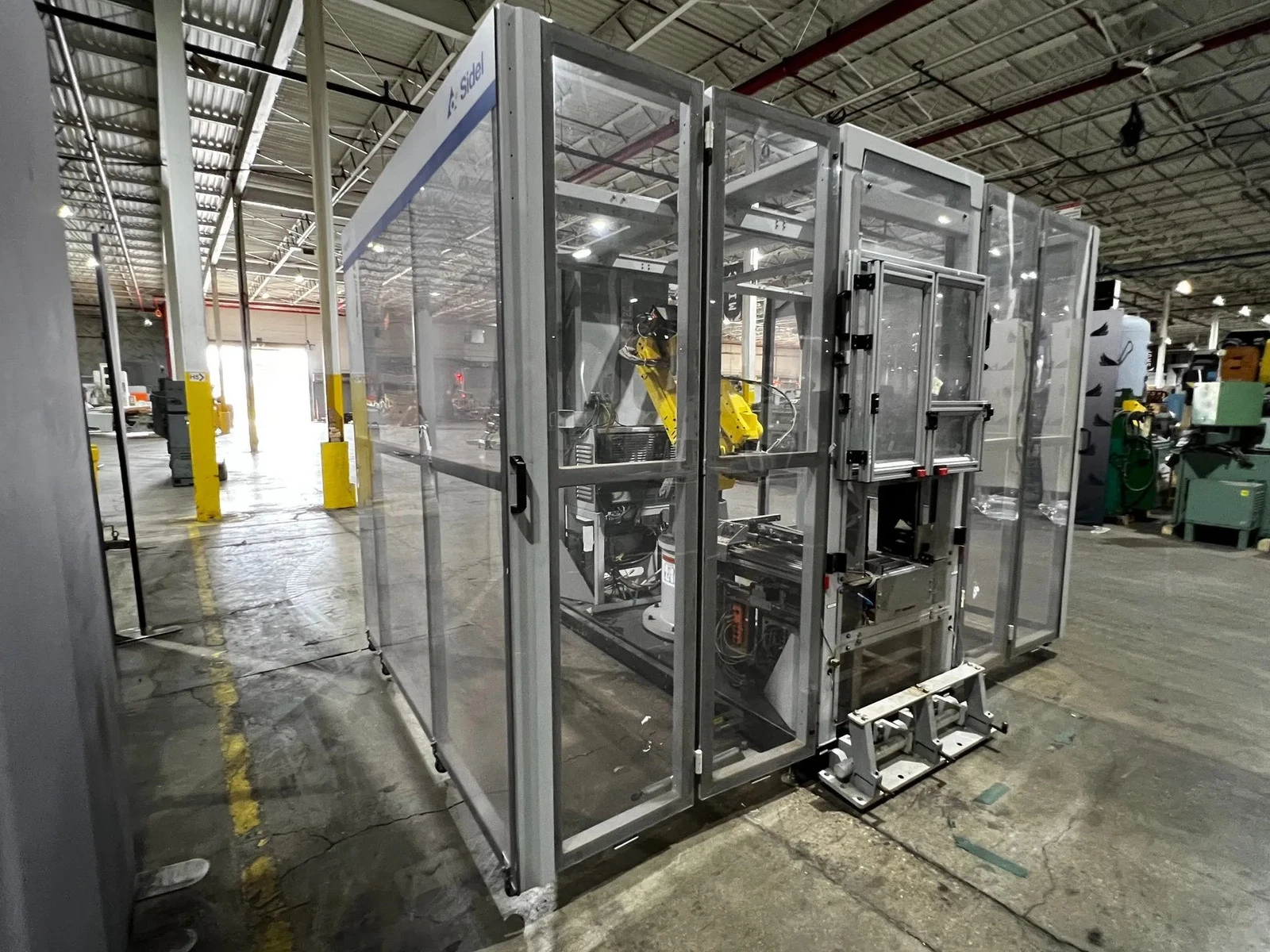 SIDEL PVLM35 Robotic Case Palletizer with FANUC M-20iA/35M Complete USED - Image 8