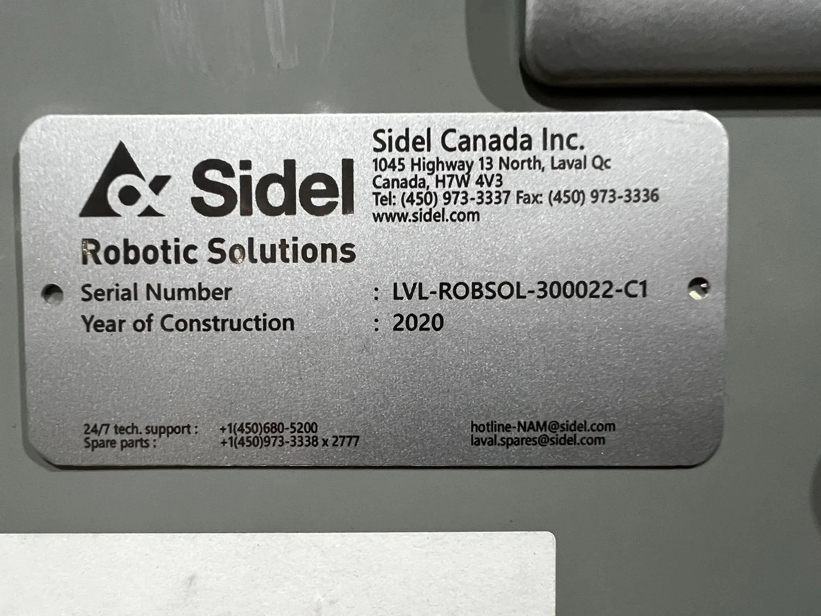 SIDEL PVLM35 Robotic Case Palletizer with FANUC M-20iA/35M Complete USED - Image 14