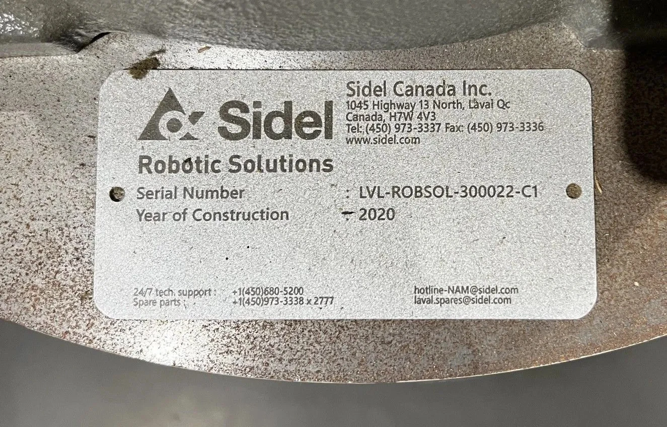 SIDEL PVLM35 Robotic Case Palletizer with FANUC M-20iA/35M Complete USED - Image 15