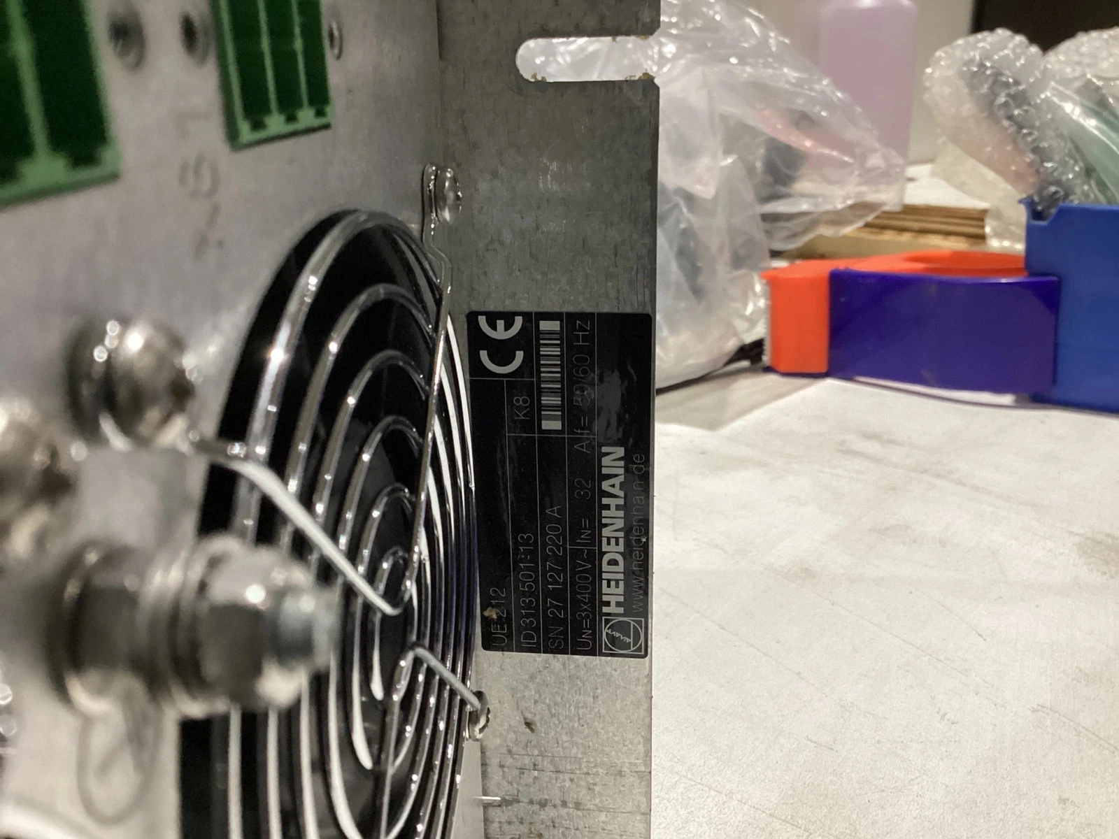 Heidenhain CNC Drive UE 212 PN313 501-13 PARTS NOT WORKING - Image 4