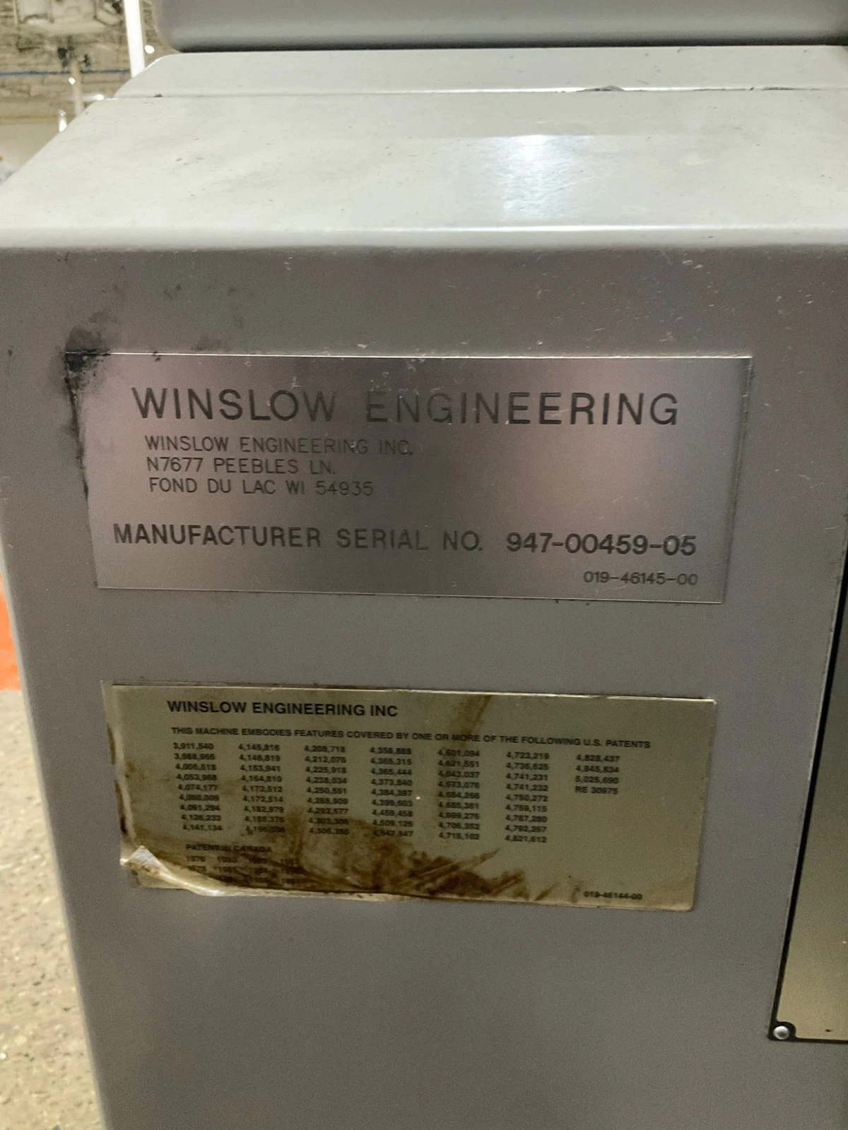 WINSLOW ENGINEERING E300 DRILL POINT GRINDER USED - Image 6