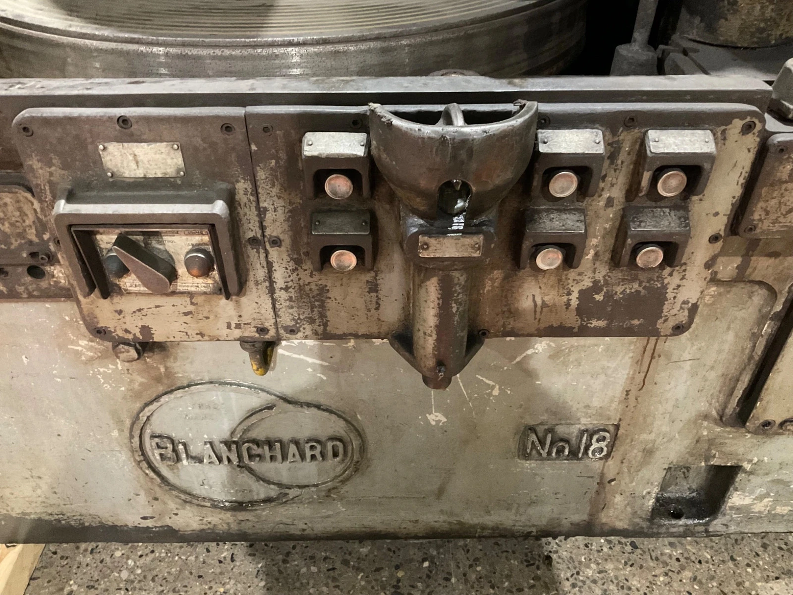 BLANCHARD NO18 ROTARY SURFACE GRINDER USED - Image 3