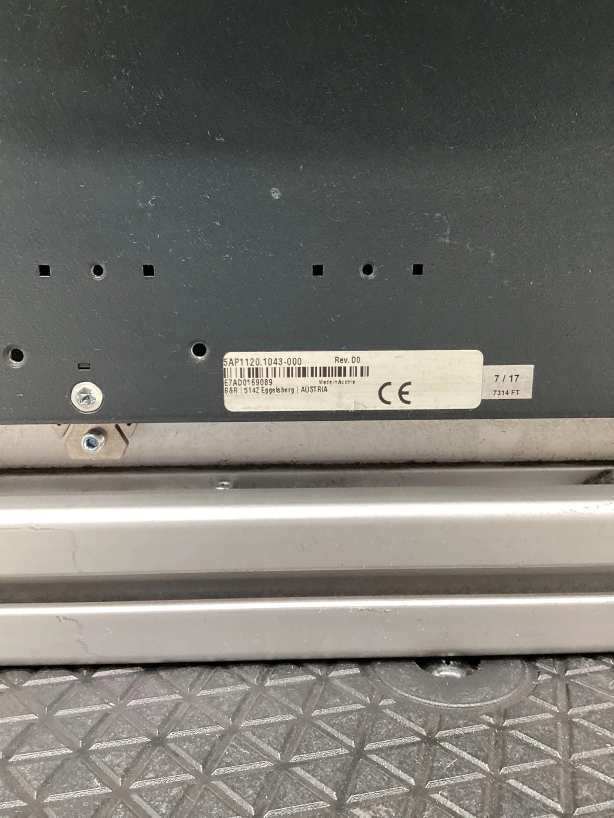 B&R 5AP1120.1043-000 Automation Panel 800 10.4" Touch HMI USED - Image 3