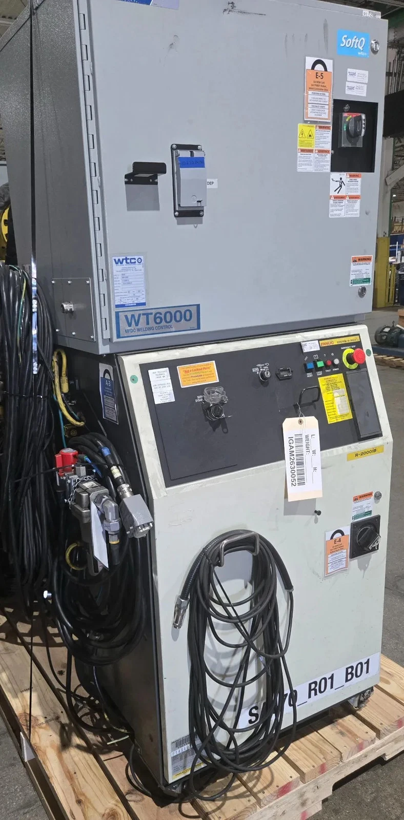 FANUC R-2000iB/210F Complete with R-30iA Controller & WTC WT6000 MFDC Inverter USED - Image 13