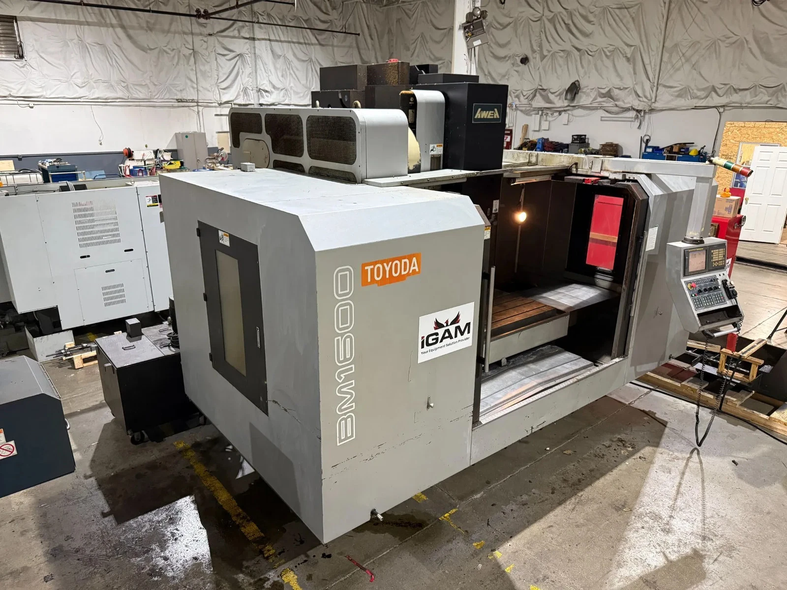 2006 Toyoda BM-1600 Vertical Machining Center - Image 2