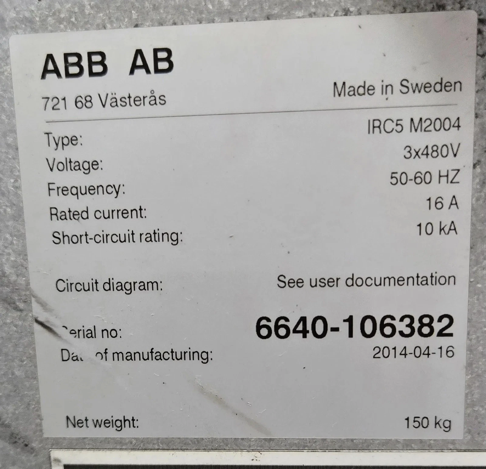 ABB IRB 6640-180/2.55 Complete with IRC5 Controller USED - Image 19