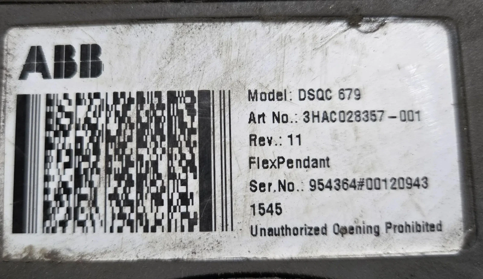 ABB IRB 6640-180/2.55 Complete with IRC5 Controller USED - Image 21