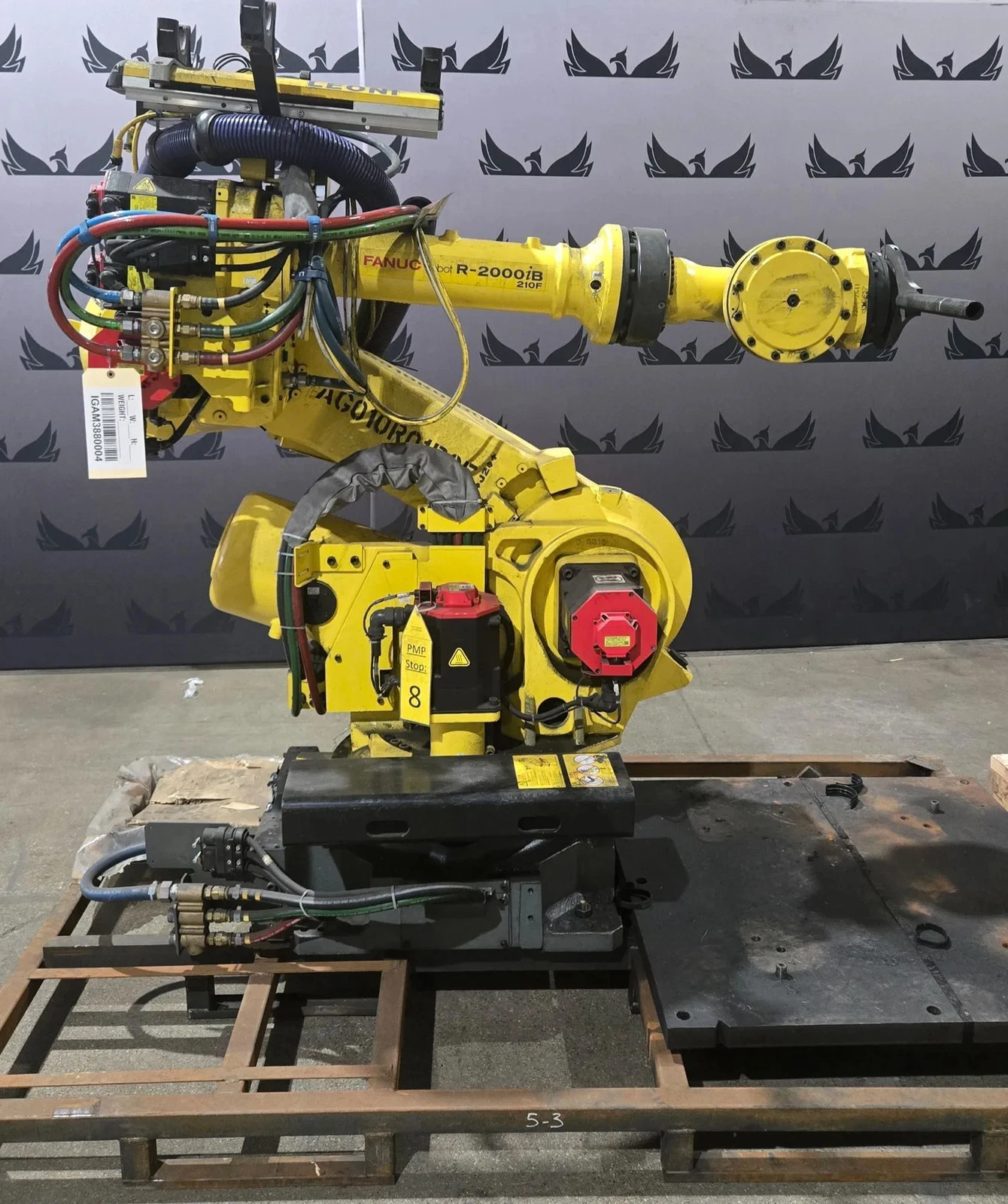 FANUC R-2000iB/210F Complete with R-30iB Controller & WTC Weld Controls USED - Image 2