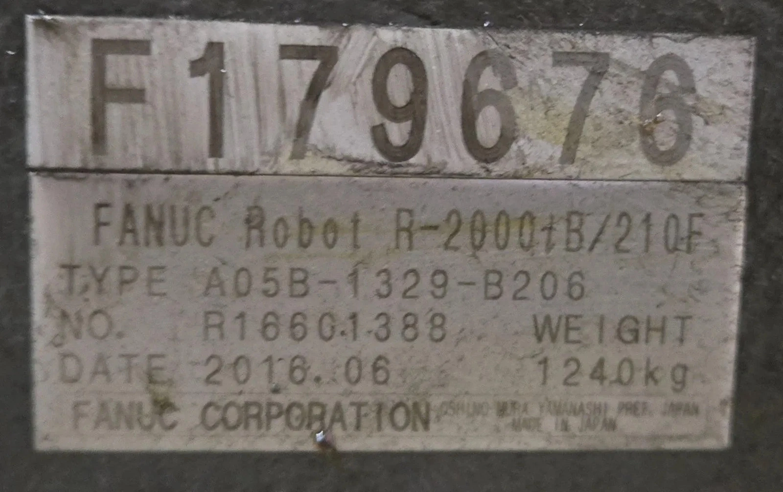 FANUC R-2000iB/210F Complete with R-30iB Controller & WTC Weld Controls USED - Image 10