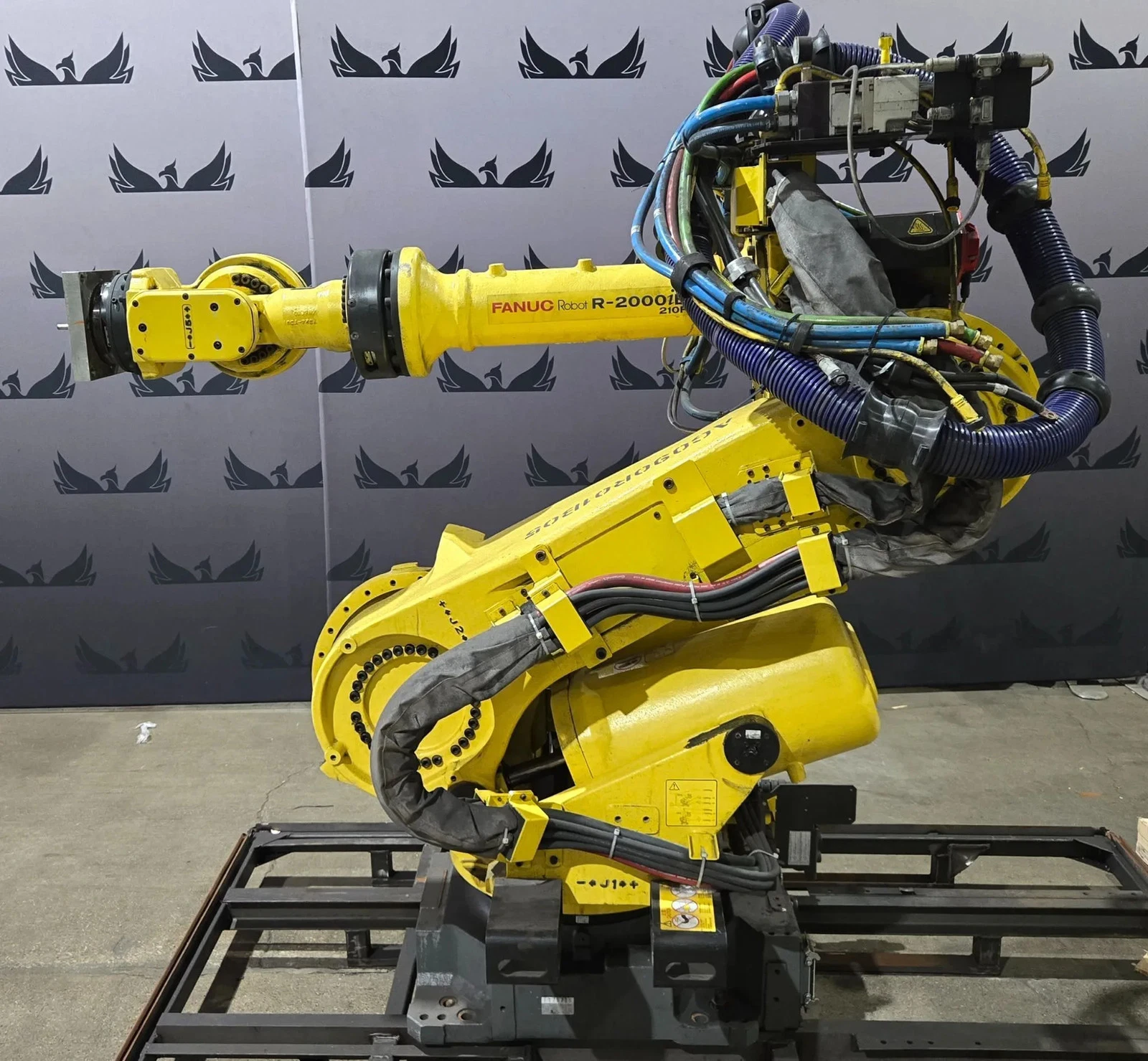 FANUC R-2000iB/210F Robot Complete with R-30iB Controller & WTC Weld Controller USED - Image 2