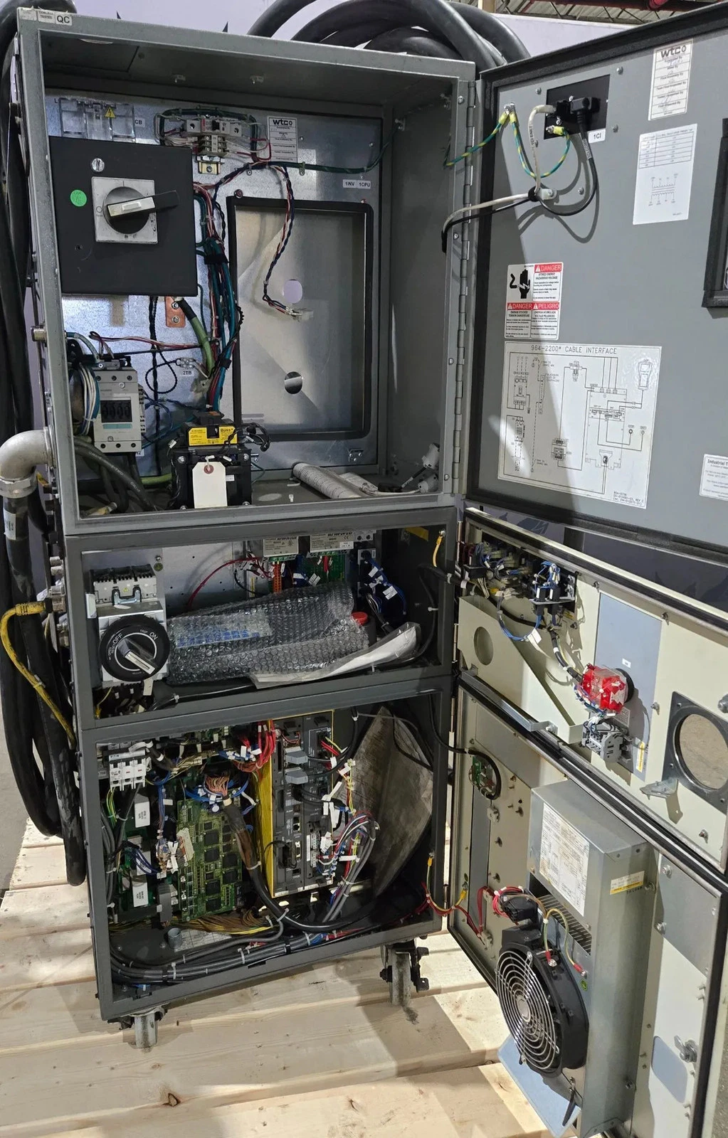FANUC R-2000iB/210F Robot Complete with R-30iB Controller & WTC Weld Controller USED - Image 14