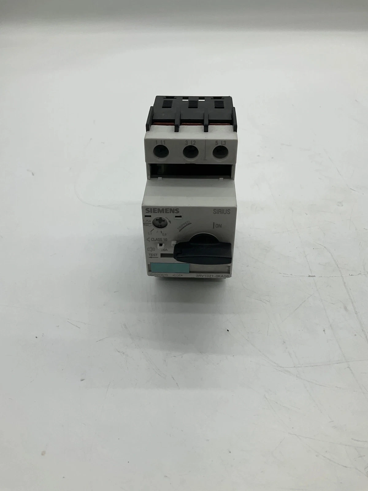 SIEMENS 3RV1021-0KA10 Motor Protection Circuit Breaker 0.9-1.25A USED - Image 5