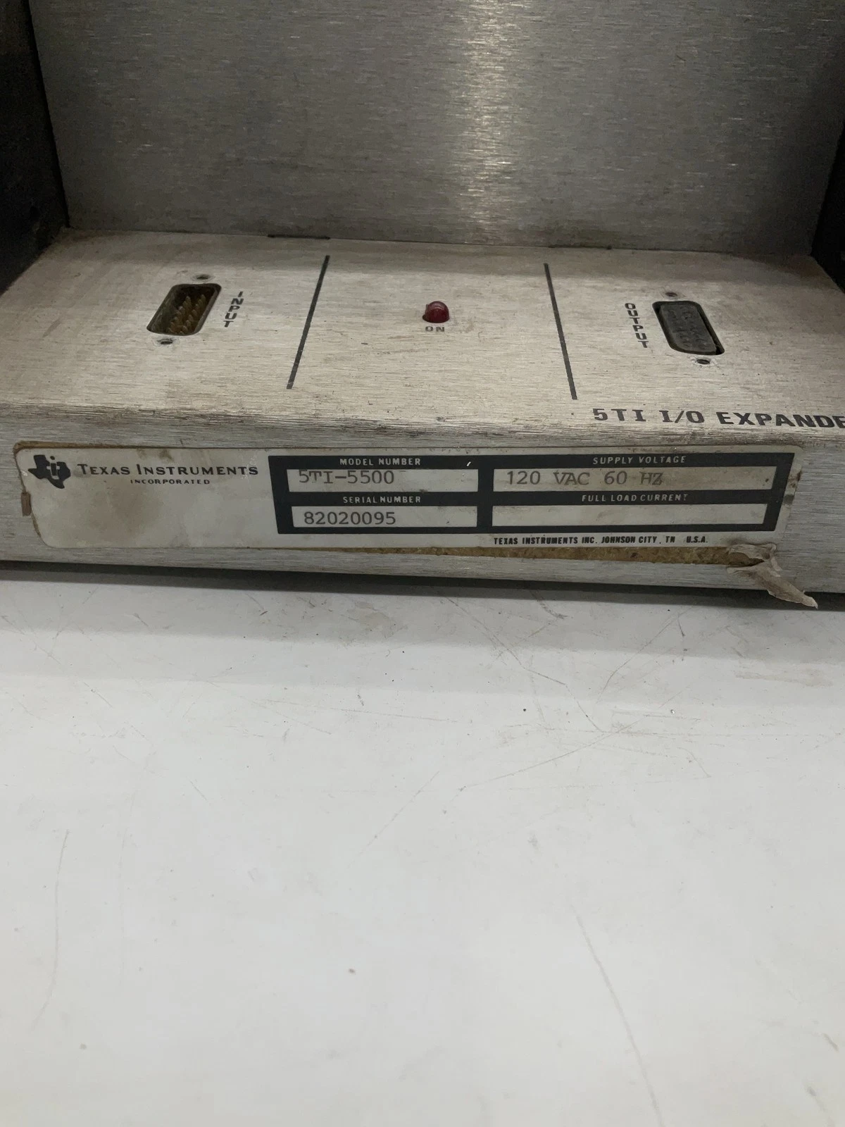 Texas Instruments 5TI-5500 5TI I/O Expander 120VAC USED - Image 3