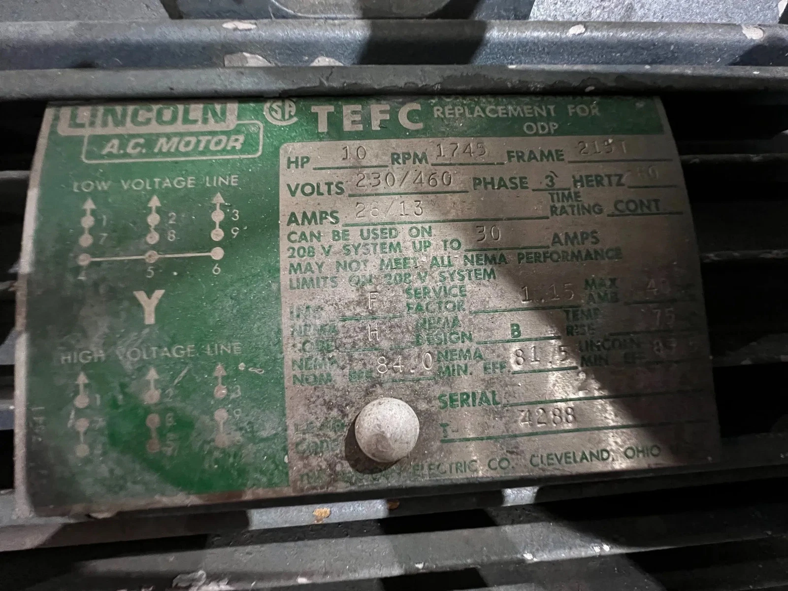Conair 1412-1-02AS 10 HP Central Granulator USED - Image 4