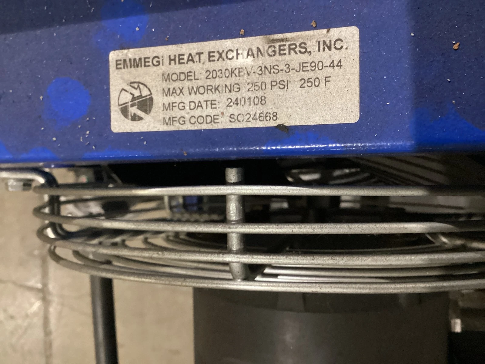 15 HP Hydraulic Power Unit w/ Enimegi Heat Exchanger 230/460V USED - Image 6