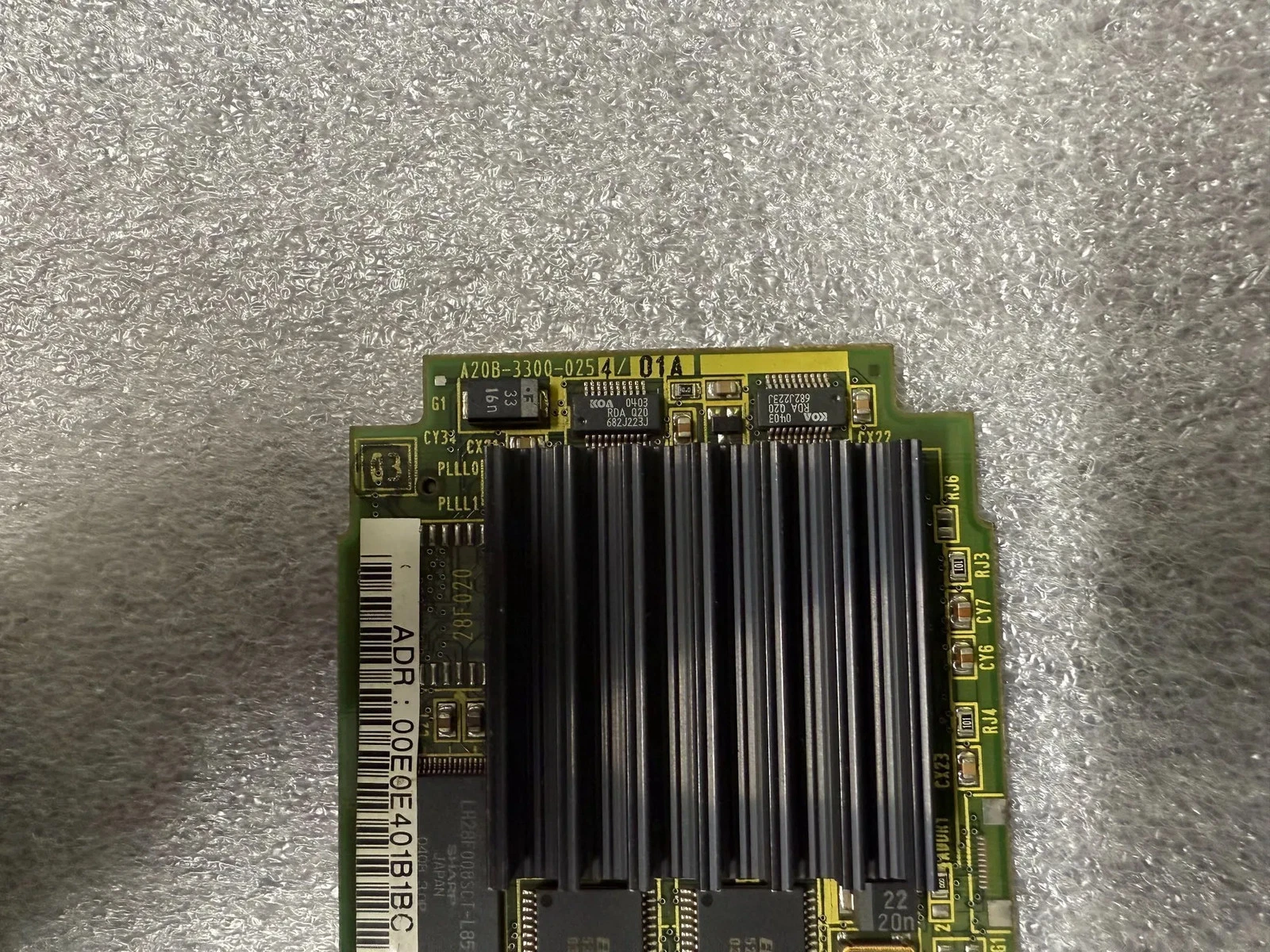 FANUC A20B-3300-0254/01A PCB - 32MB SDRAM CPU Module USED - Image 2