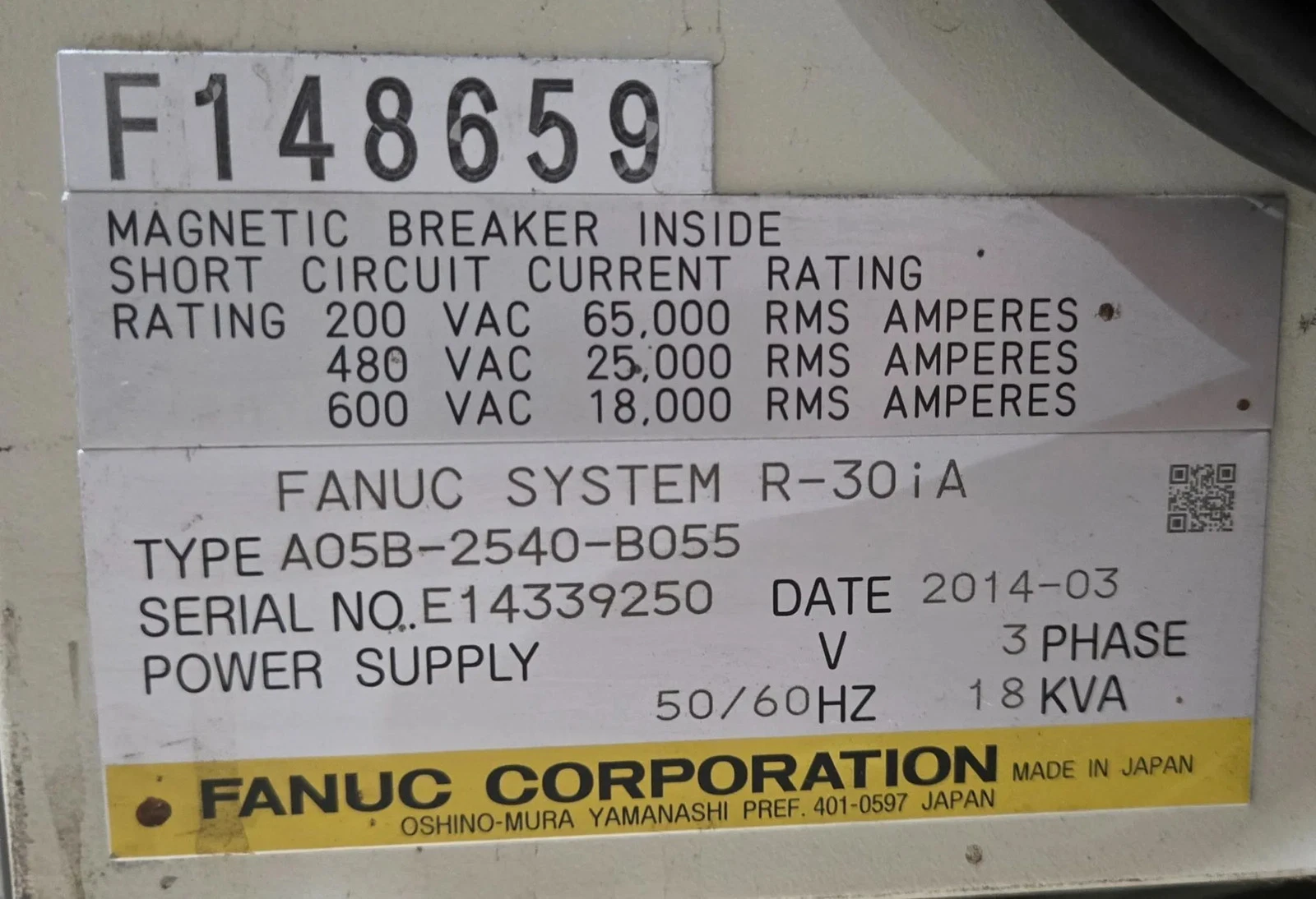 FANUC M-900iA/600 Complete with R-30iA Controller USED - Image 15