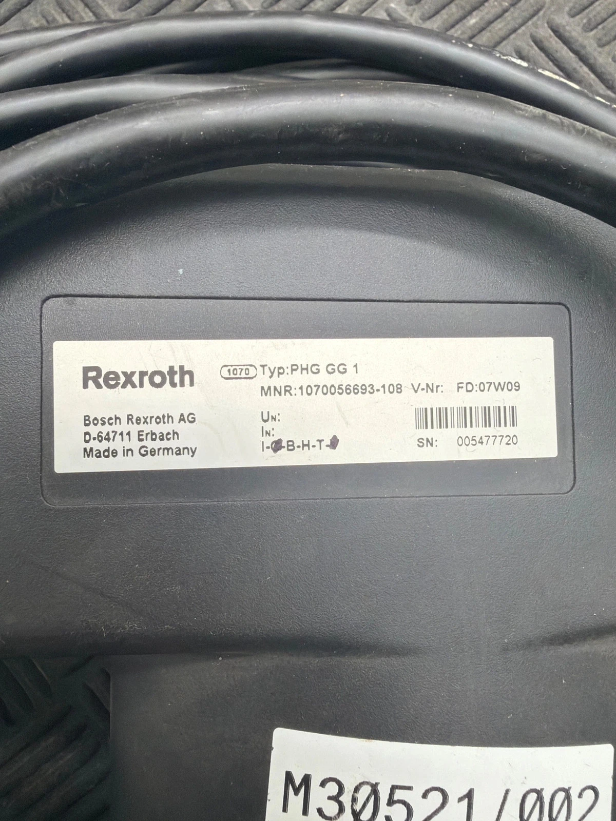BOSCH REXROTH PHG GG 1 Robot Teach Pendant USED - Image 3