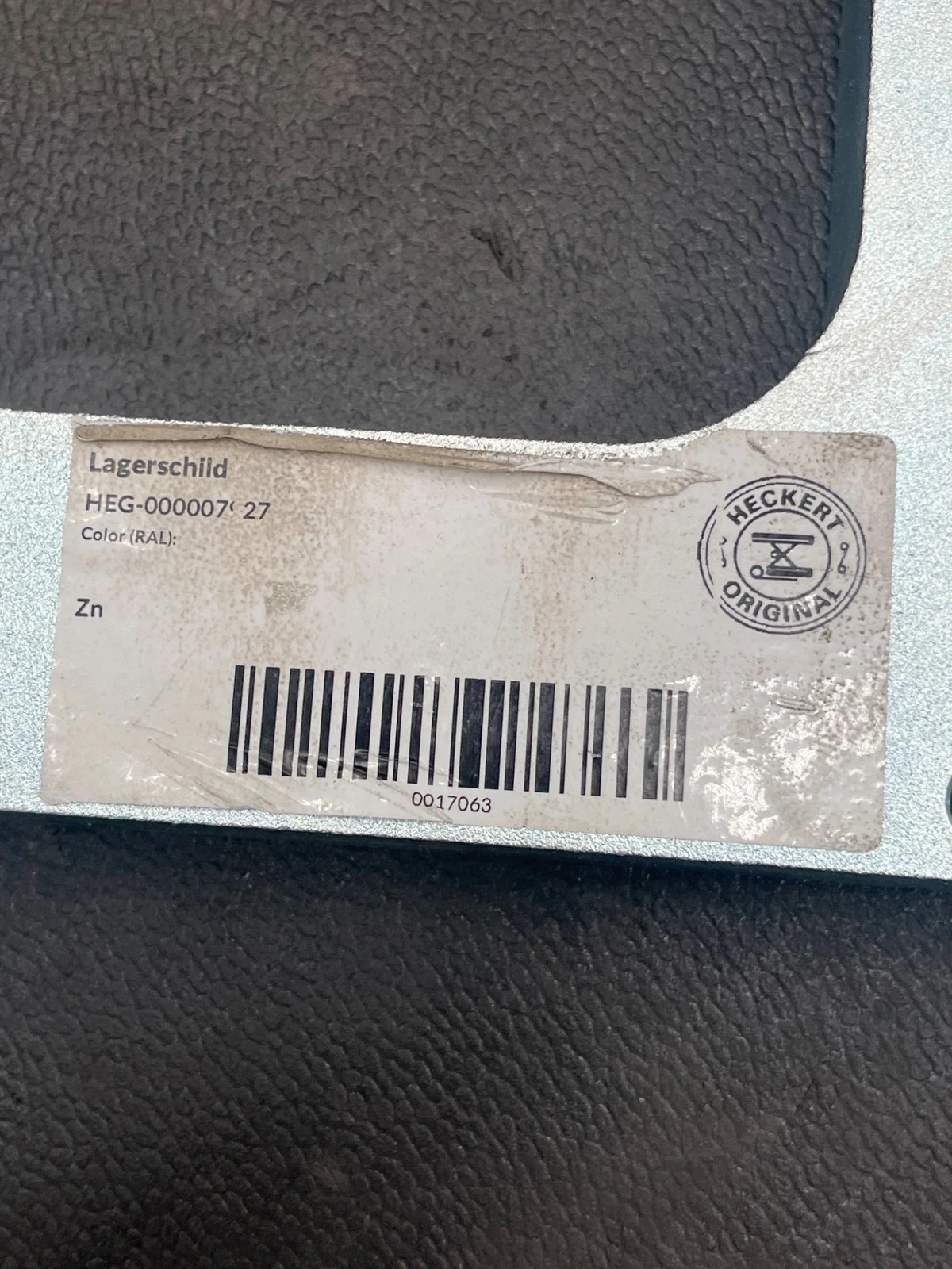 HECKERT Lagerschild HEG-000007927 Bearing Shield NEW - Image 5